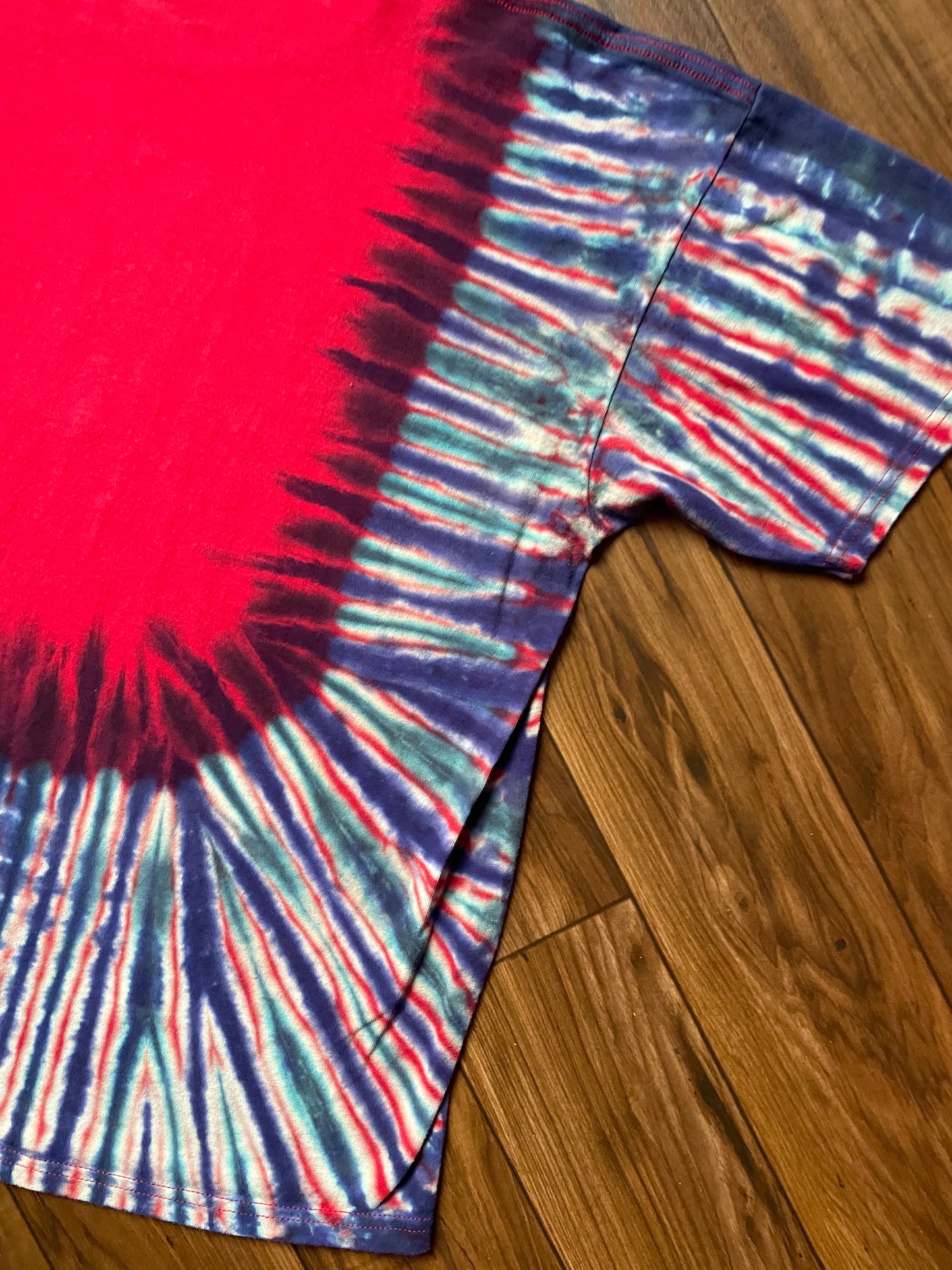 Men's 2XL University of Utah Beat BYU Tie Dye Short Sleeve T-Shirt