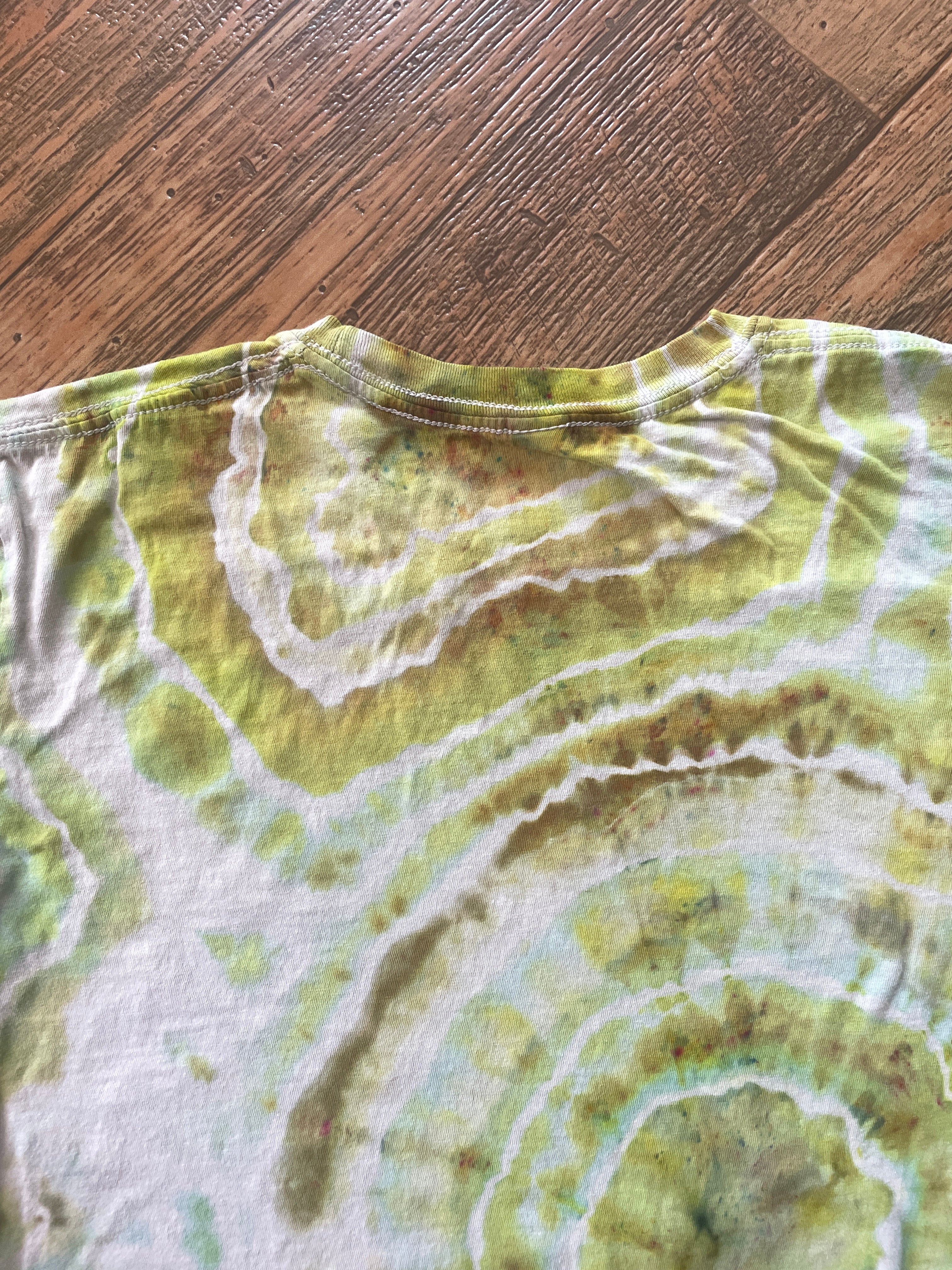 Fuck Off, I'm Doing Research Wizard Tie Dye Crop Top (Men's Medium)