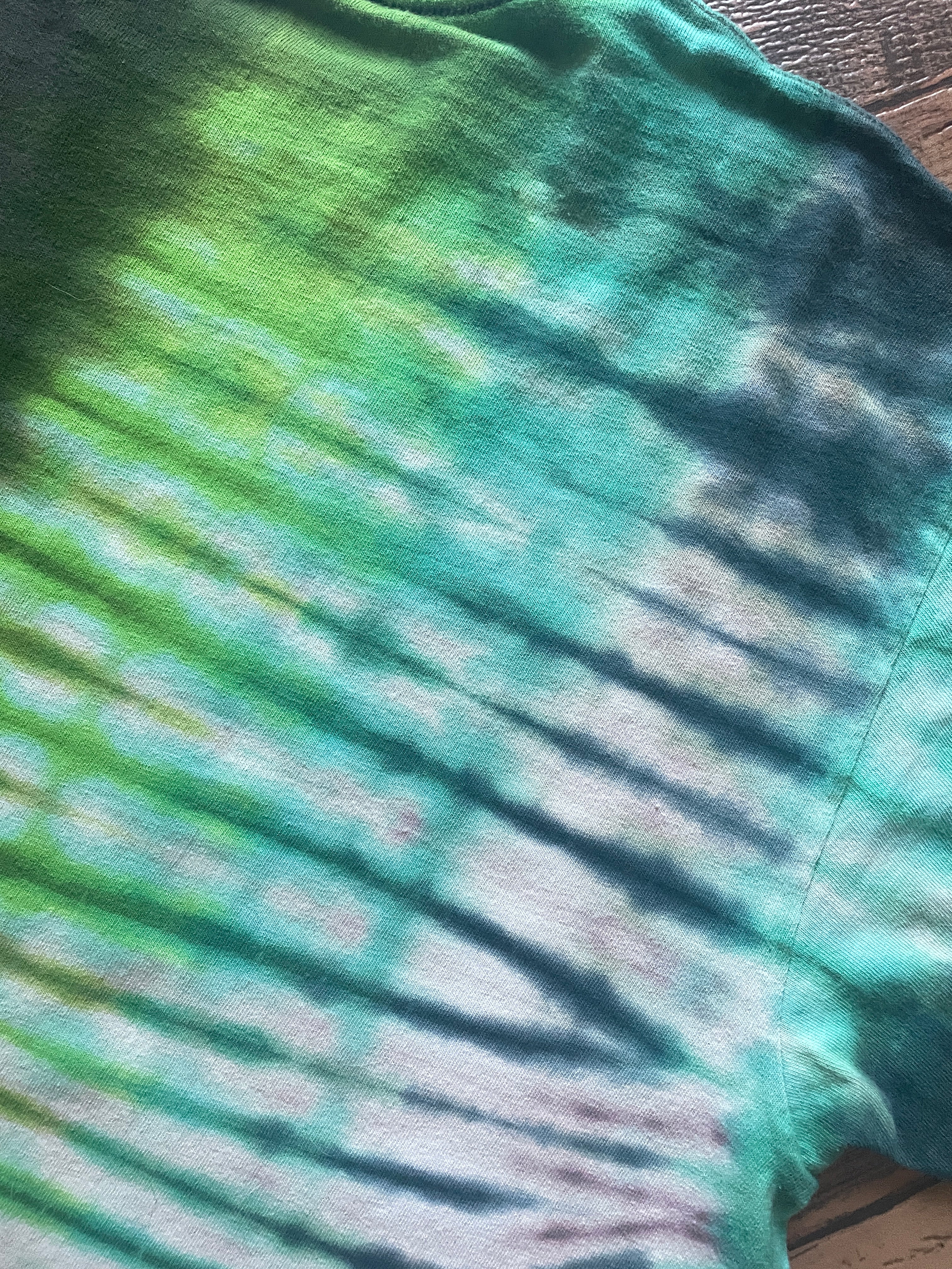 5050 BMX Handmade Tie Dye Crop Top (Men's XL)
