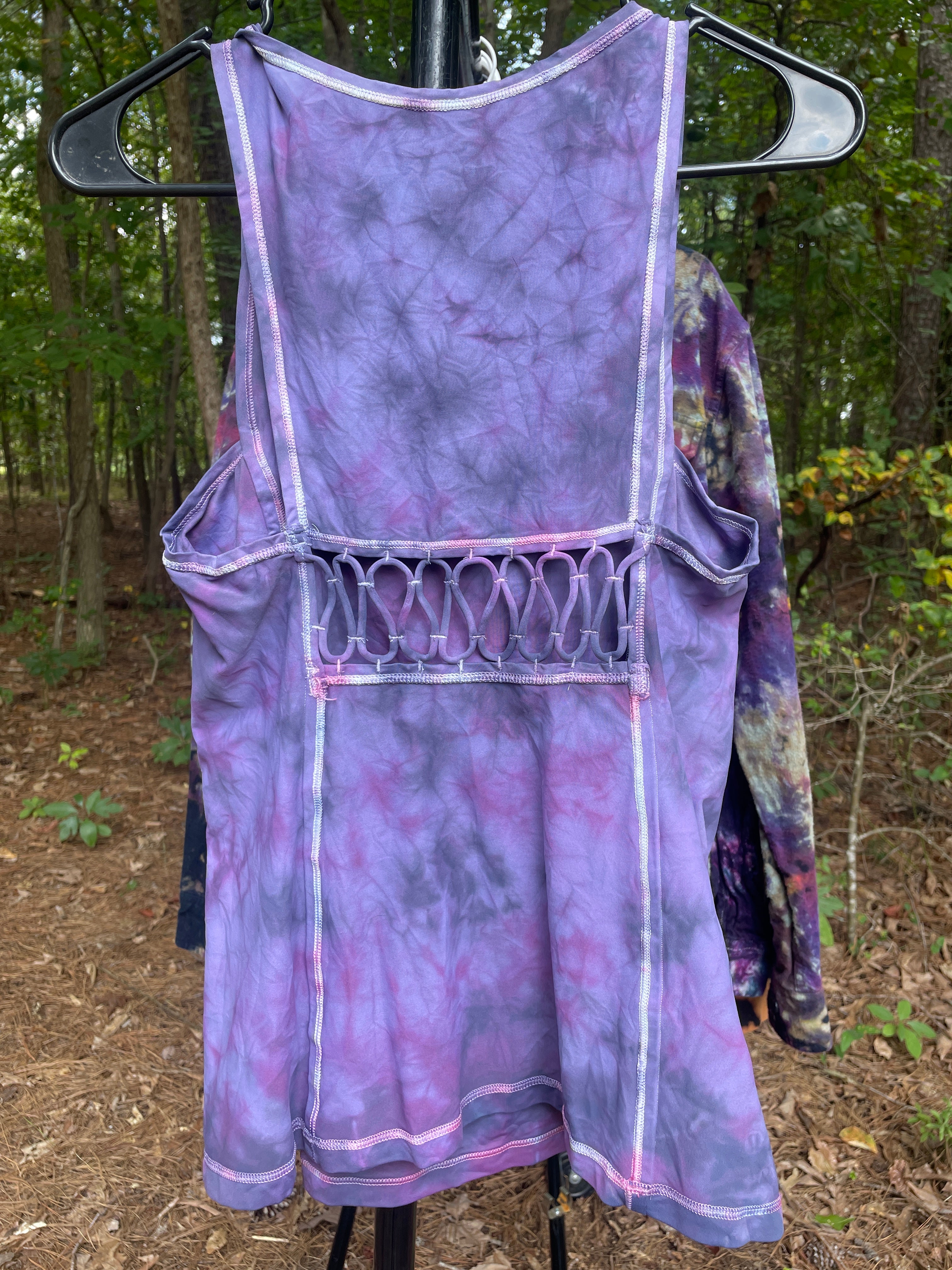Women's Medium Climbing Shoe Tie Dye Tank Top