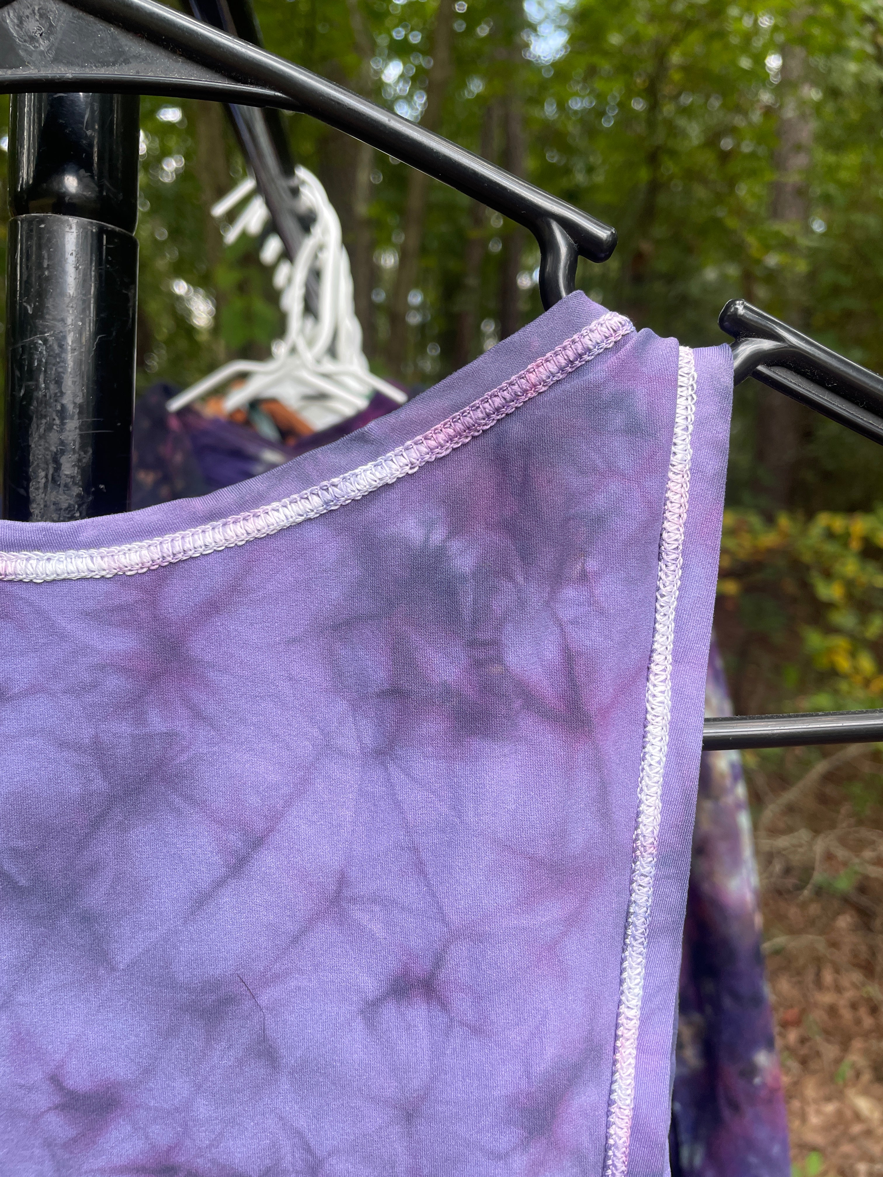 Women's Medium Climbing Shoe Tie Dye Tank Top