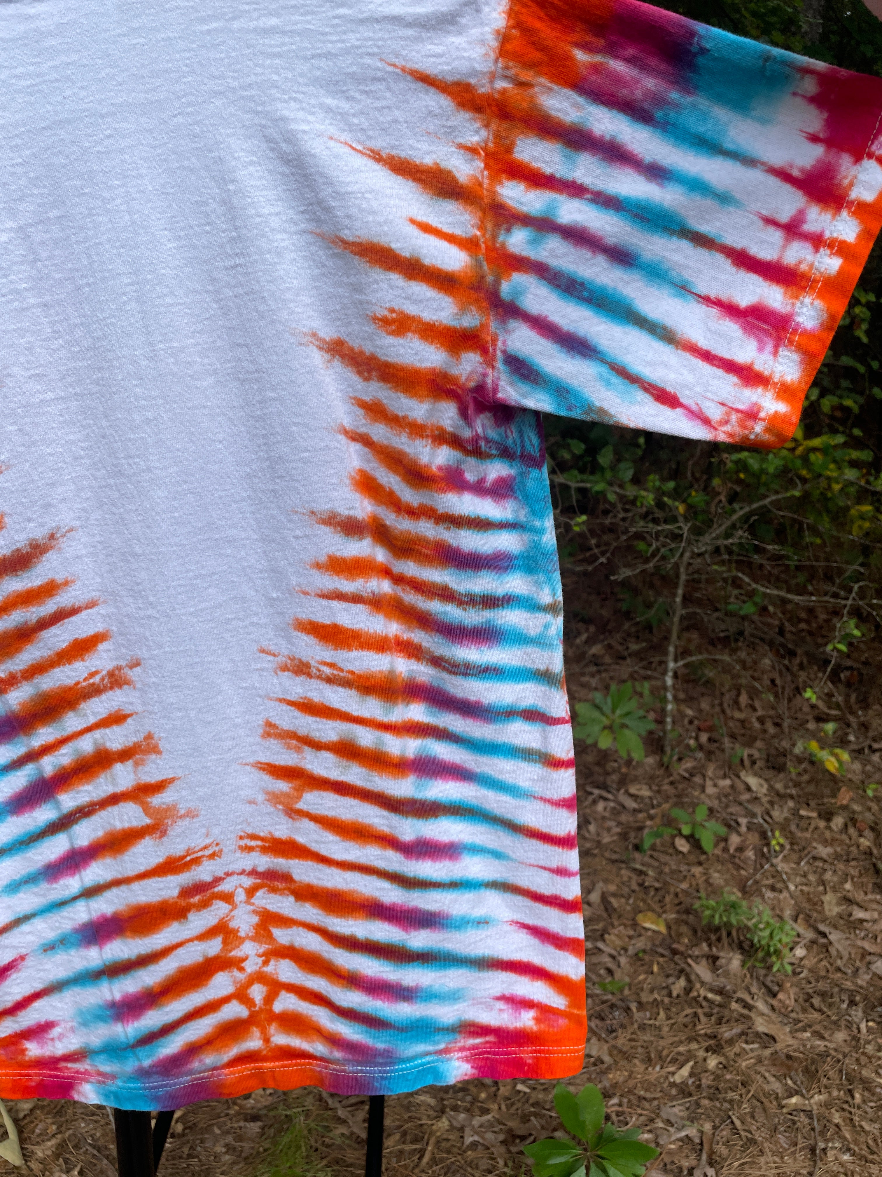 Atlanta Zoo 1996 Summer Safari Short Sleeve Tie Dye T-Shirt (Men's XS/S)