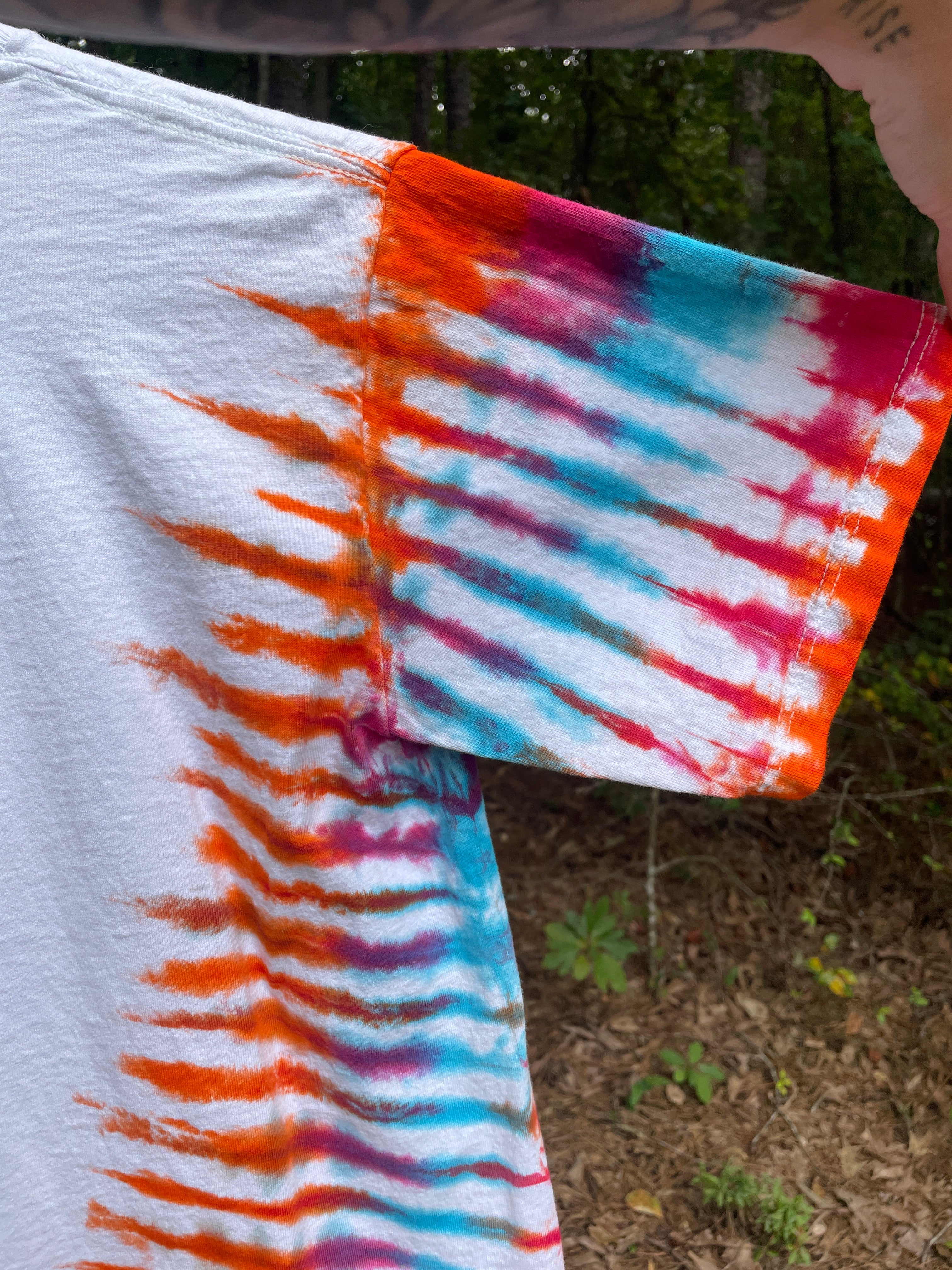 Atlanta Zoo 1996 Summer Safari Short Sleeve Tie Dye T-Shirt (Men's XS/S)