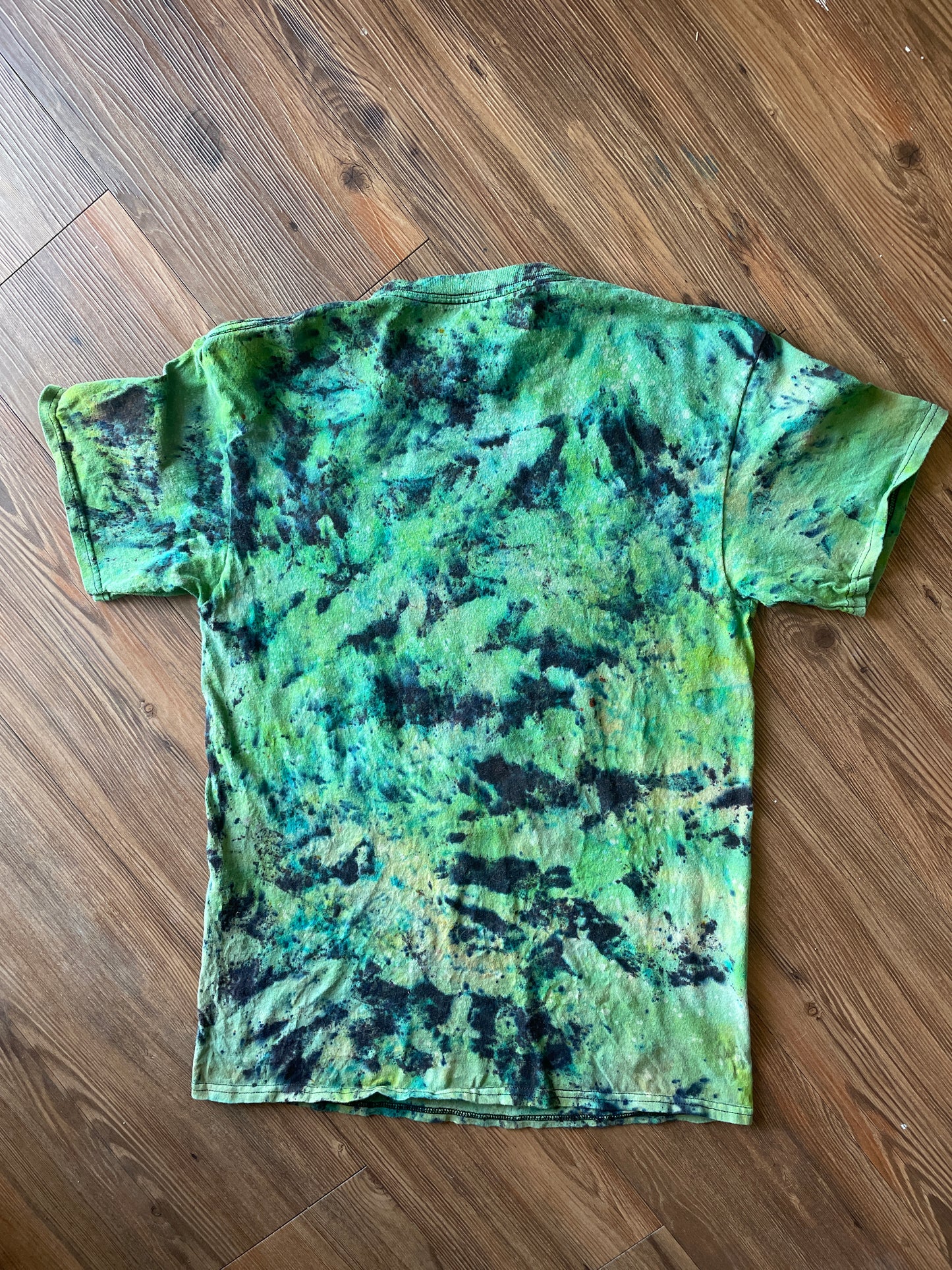 Medium Men’s Pikachu Handmade Tie Dye T-Shirt | Pokemon Tie Dye Short Sleeve