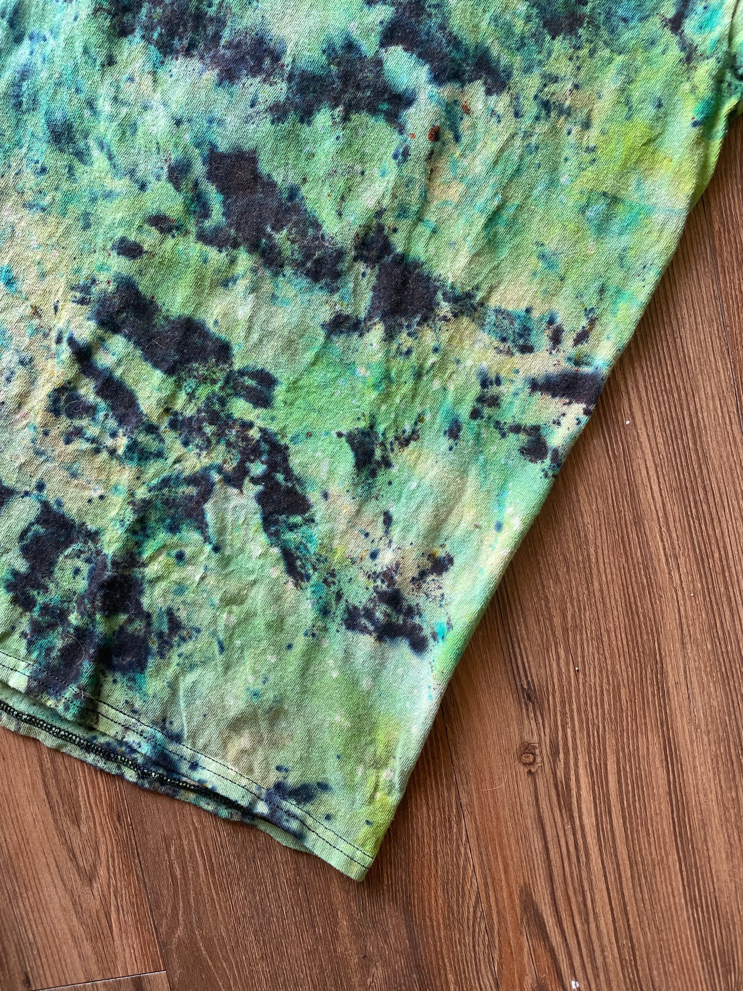 Medium Men’s Pikachu Handmade Tie Dye T-Shirt | Pokemon Tie Dye Short Sleeve