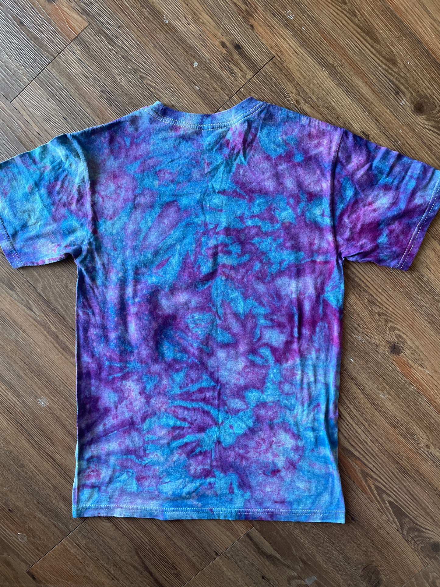 SMALL Men’s Grogu Baby Yoda T-Shirt | Stars Wars The Mandalorian Handmade Galaxy Tie Dye Short Sleeve