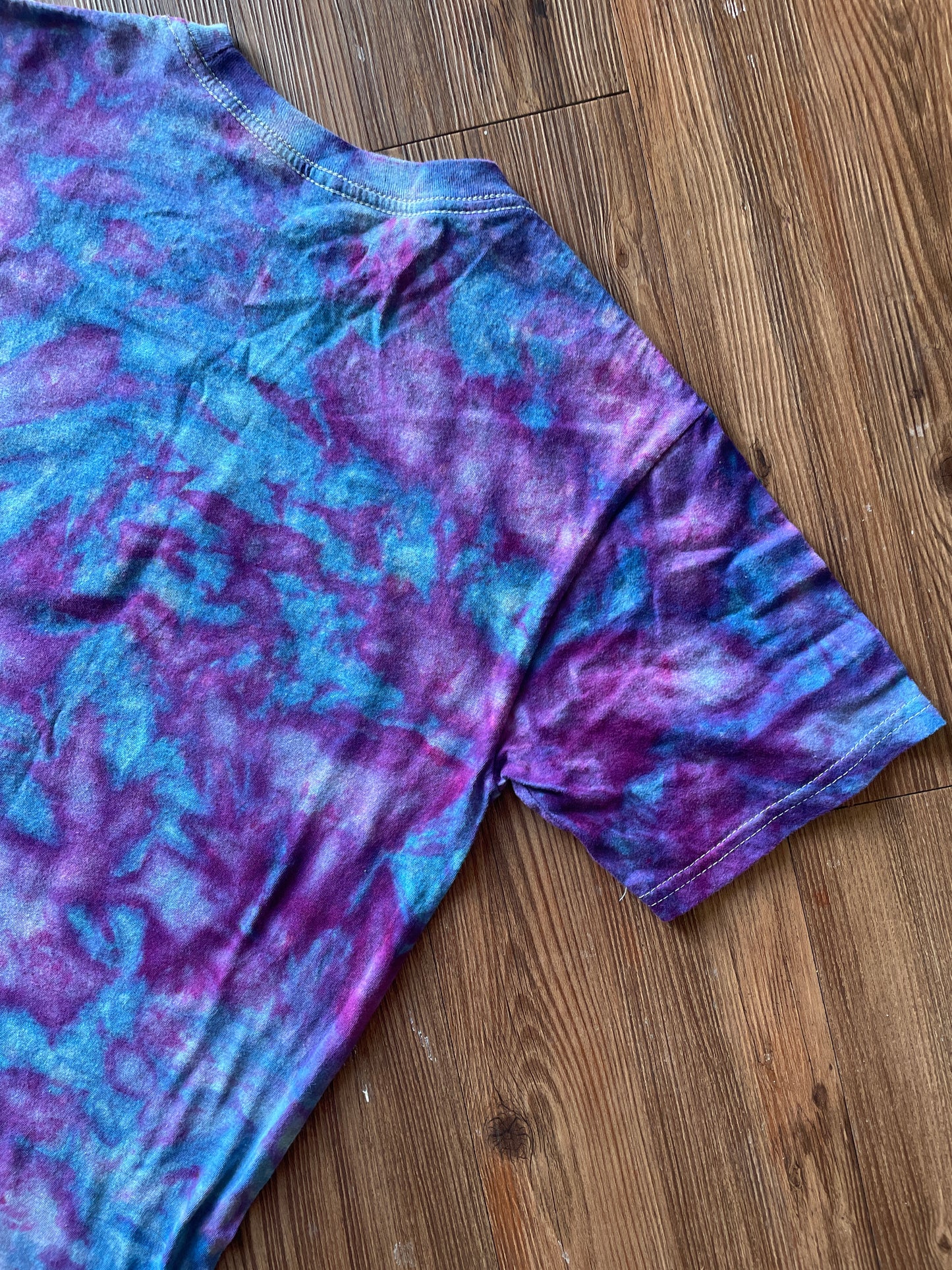 SMALL Men’s Grogu Baby Yoda T-Shirt | Stars Wars The Mandalorian Handmade Galaxy Tie Dye Short Sleeve