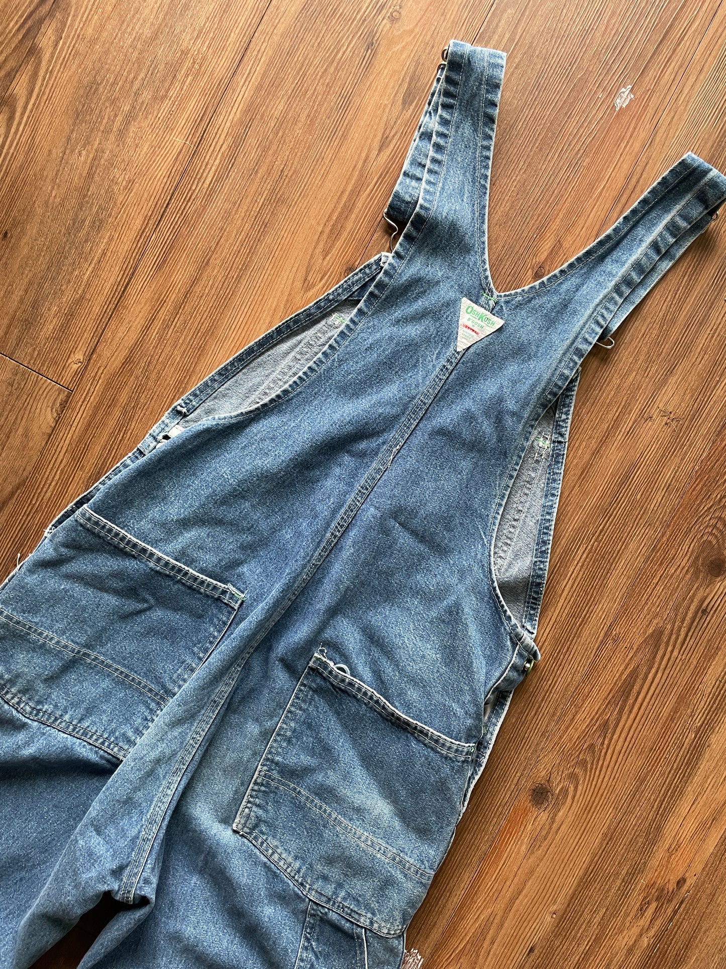 Men's Small/Women's Medium Vintage Osh Kosh B'Gosh Union Made Denim Overalls