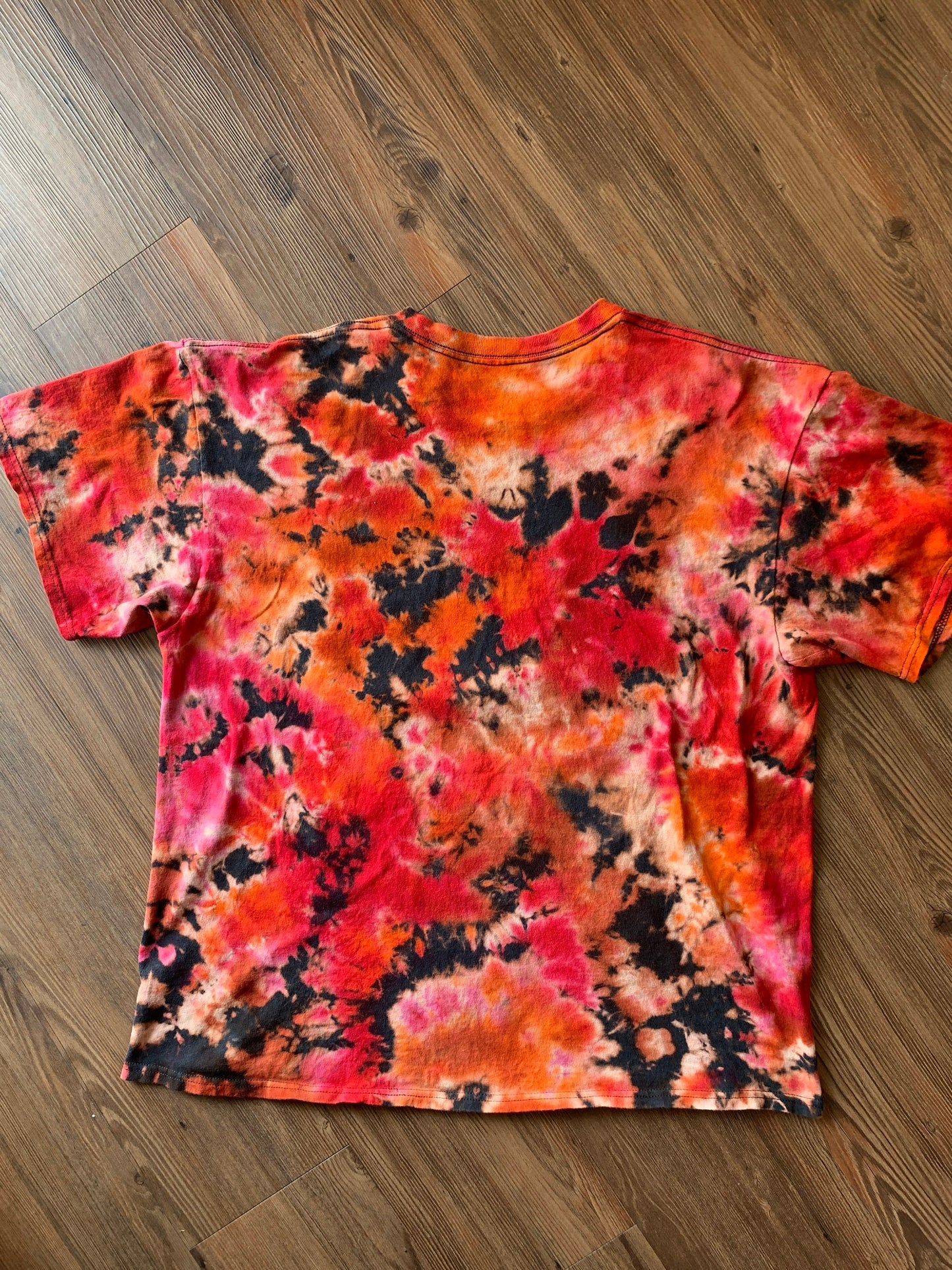 Game of Thrones Houses Handmade Reverse Tie Dye t-shirt | Bleach Acid Dye Men's L/XL Short Sleeve Top | Upcycled & Tie Dyed by Hand