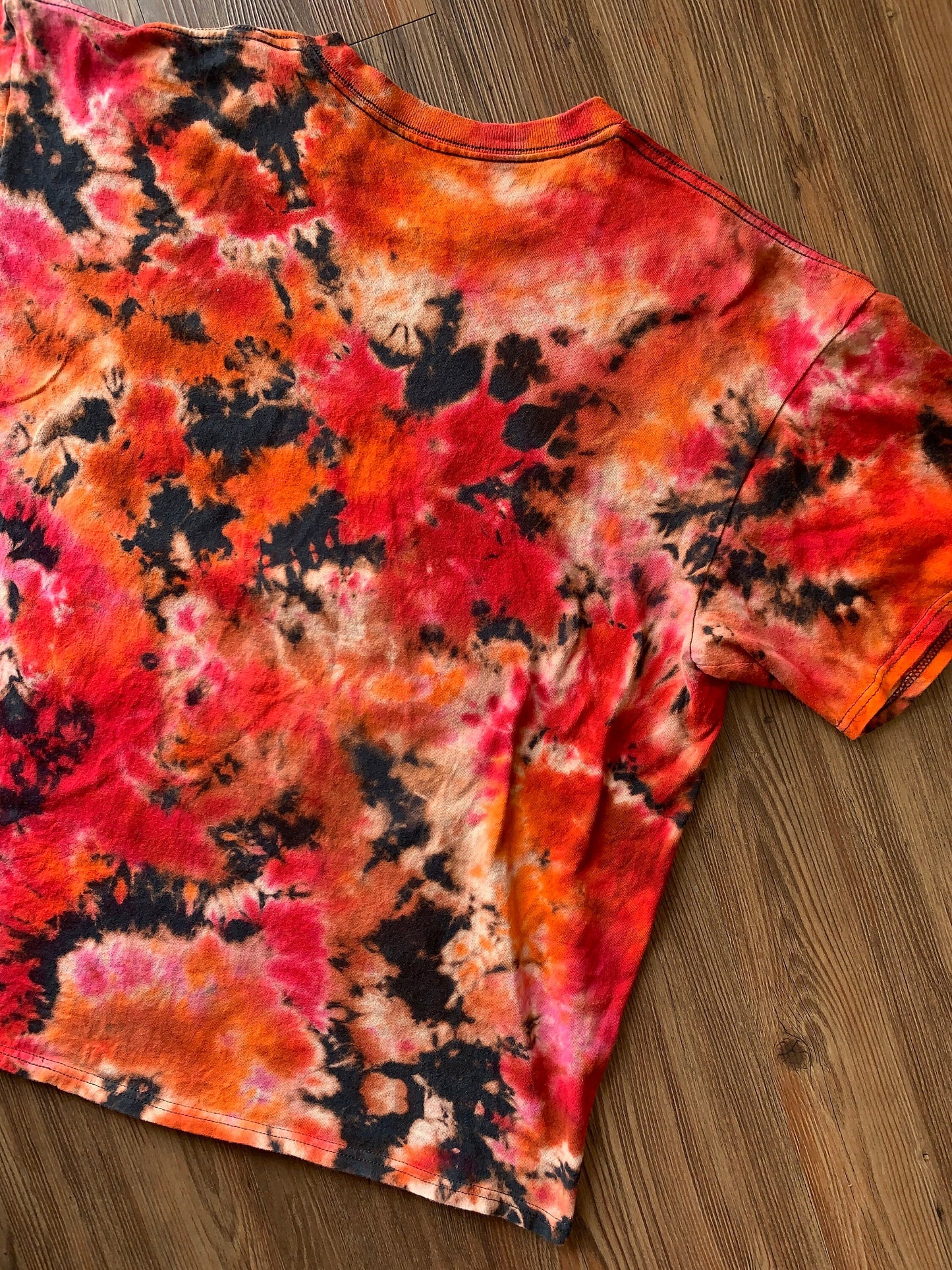 Game of Thrones Houses Handmade Reverse Tie Dye t-shirt | Bleach Acid Dye Men's L/XL Short Sleeve Top | Upcycled & Tie Dyed by Hand
