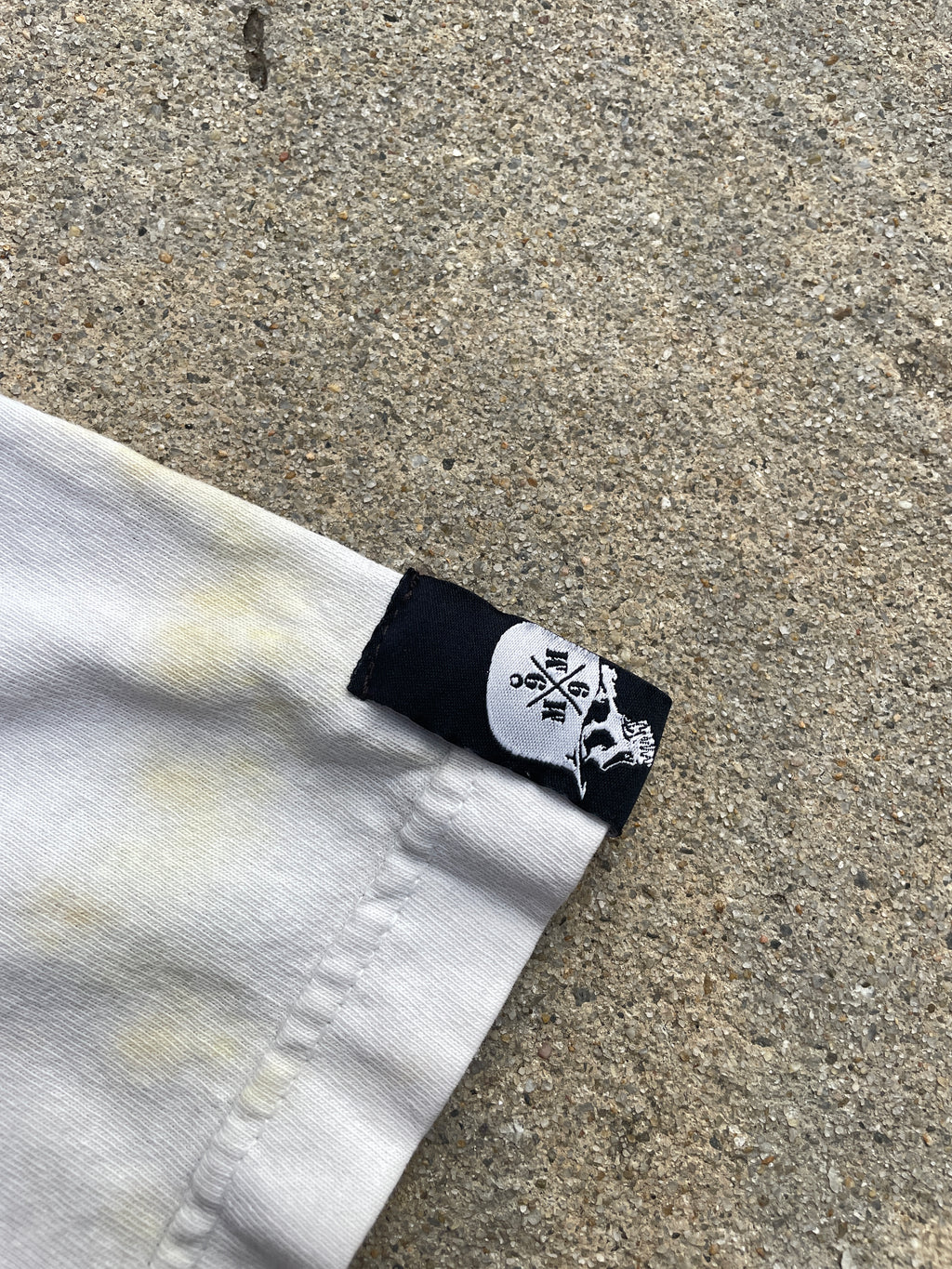 Metal Mulisha Red, Black, and White Short Sleeve Tie Dye T-Shirt | Men's Large