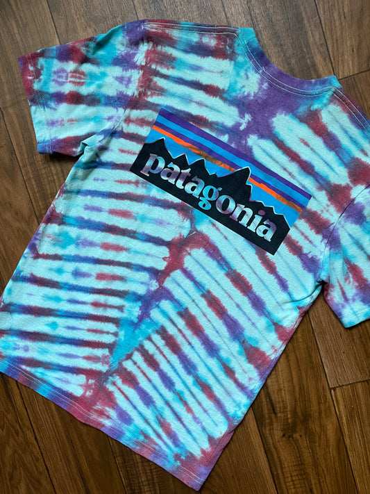 Men's XS Patagonia Logo Handmade Tie Dye Short Sleeve T-Shirt