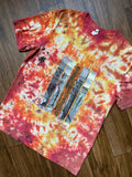 Men's Large Bryce Canyon National Park (Utah) Handmade Tie Dye Short Sleeve T-Shirt