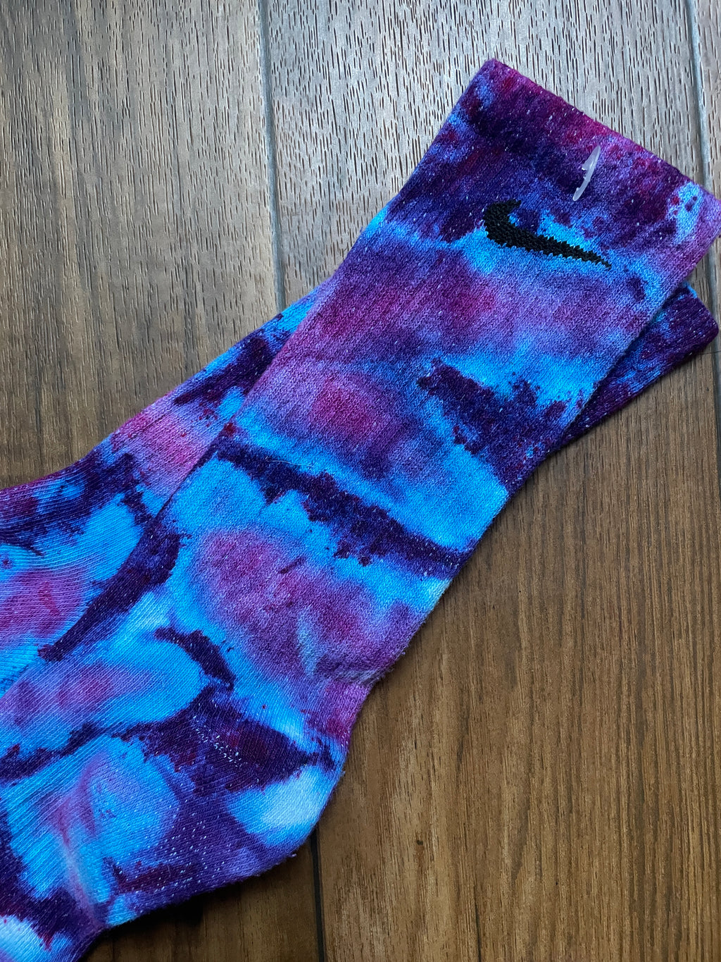 Galaxy Dye Nike Dri-FIT Everyday Plus Training Socks - Size Large (Men's 9-12/Women's 10-13)