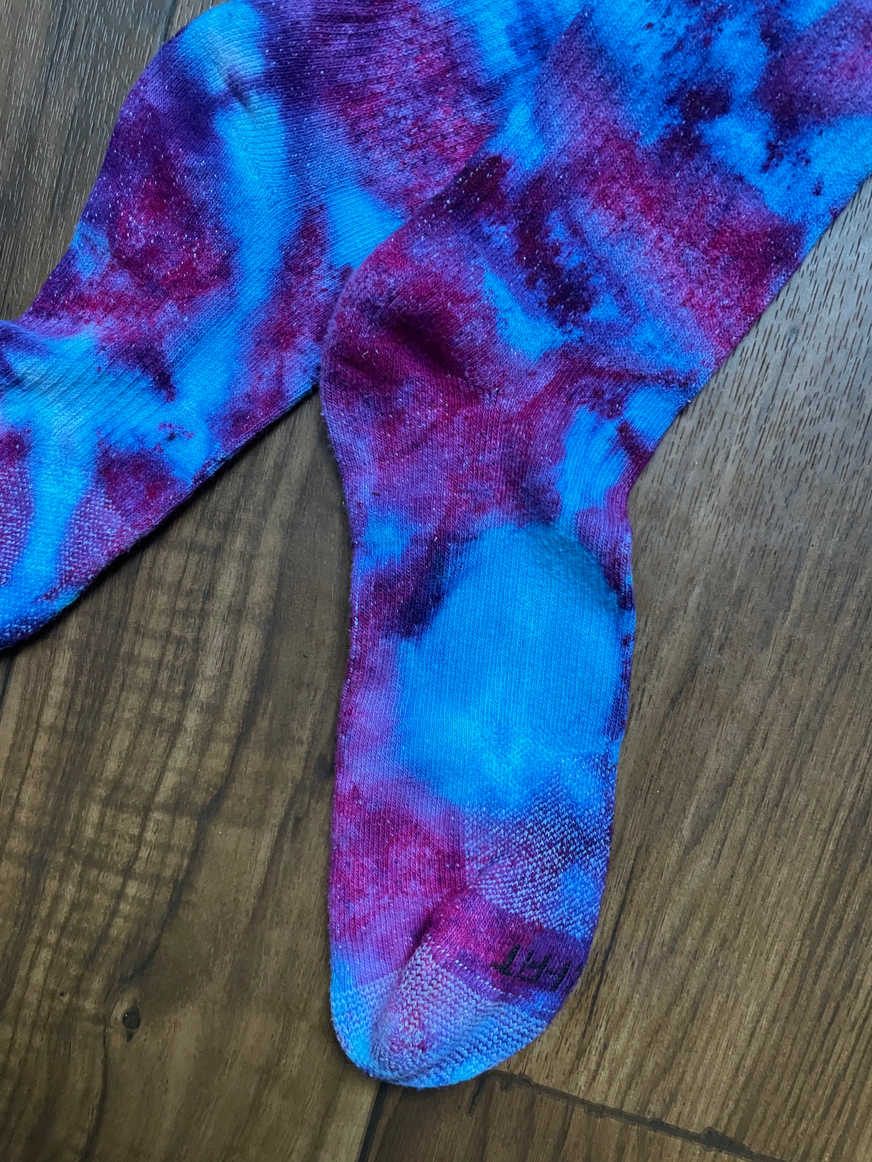 Galaxy Dye Nike Dri-FIT Everyday Plus Training Socks - Size Large (Men's 9-12/Women's 10-13)