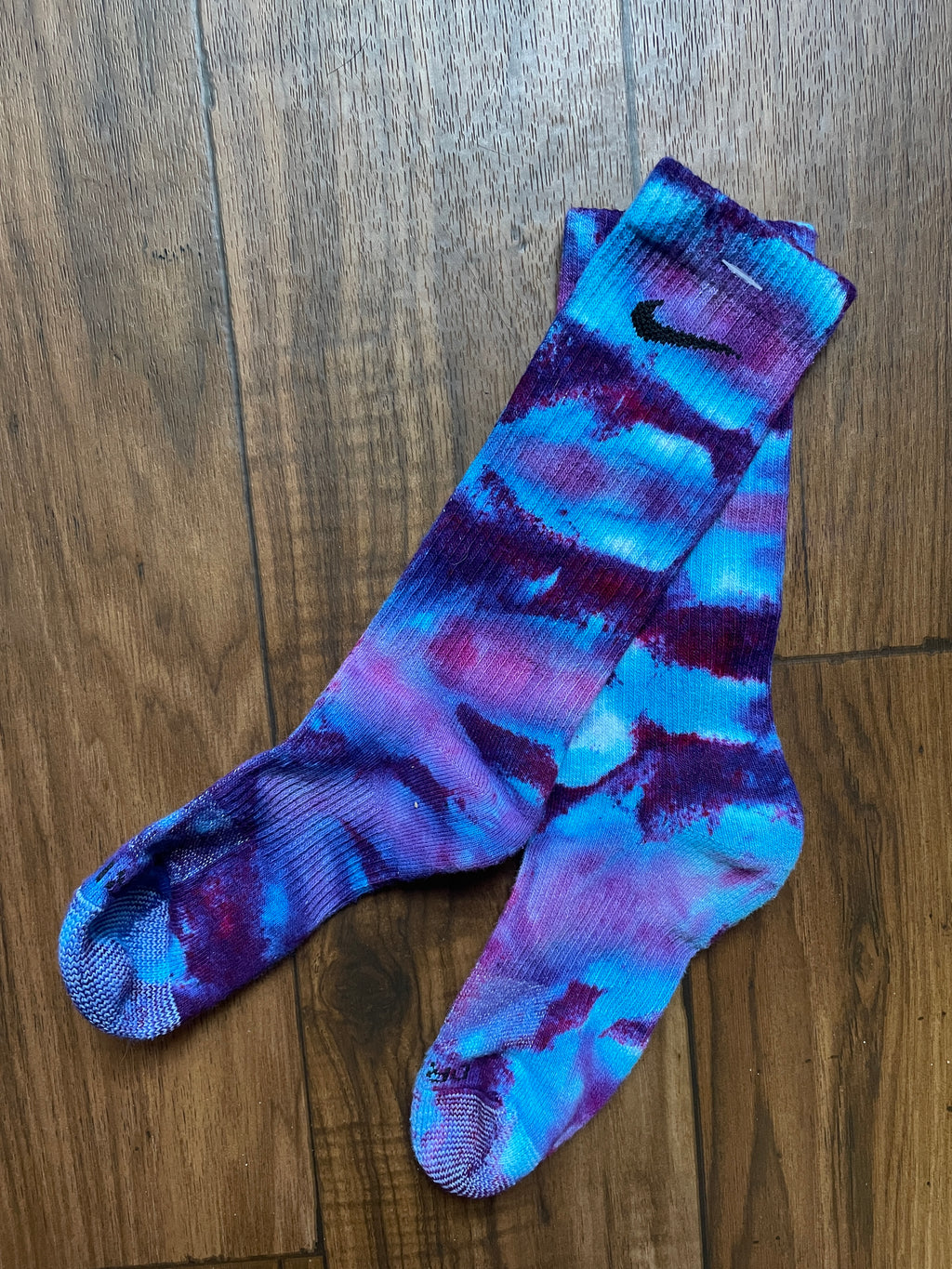 Galaxy Dye Nike Dri-FIT Everyday Plus Training Socks - Size Large (Men's 9-12/Women's 10-13)