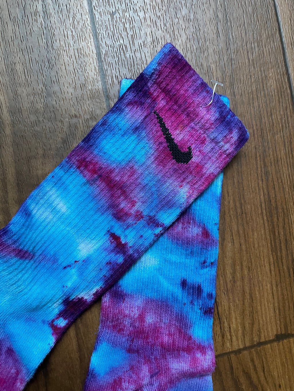 Galaxy Dye Nike Dri-FIT Everyday Plus Training Socks - Size Large (Men's 9-12/Women's 10-13)