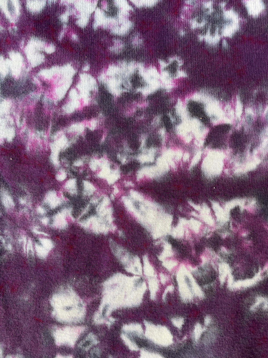 Largemouth Bass Purple & Gray Tie Dye Baby Onesie | Size 6-9 MO