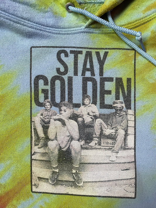 Men's Medium Stay Golden Golden Girls Tie Dye Hoodie