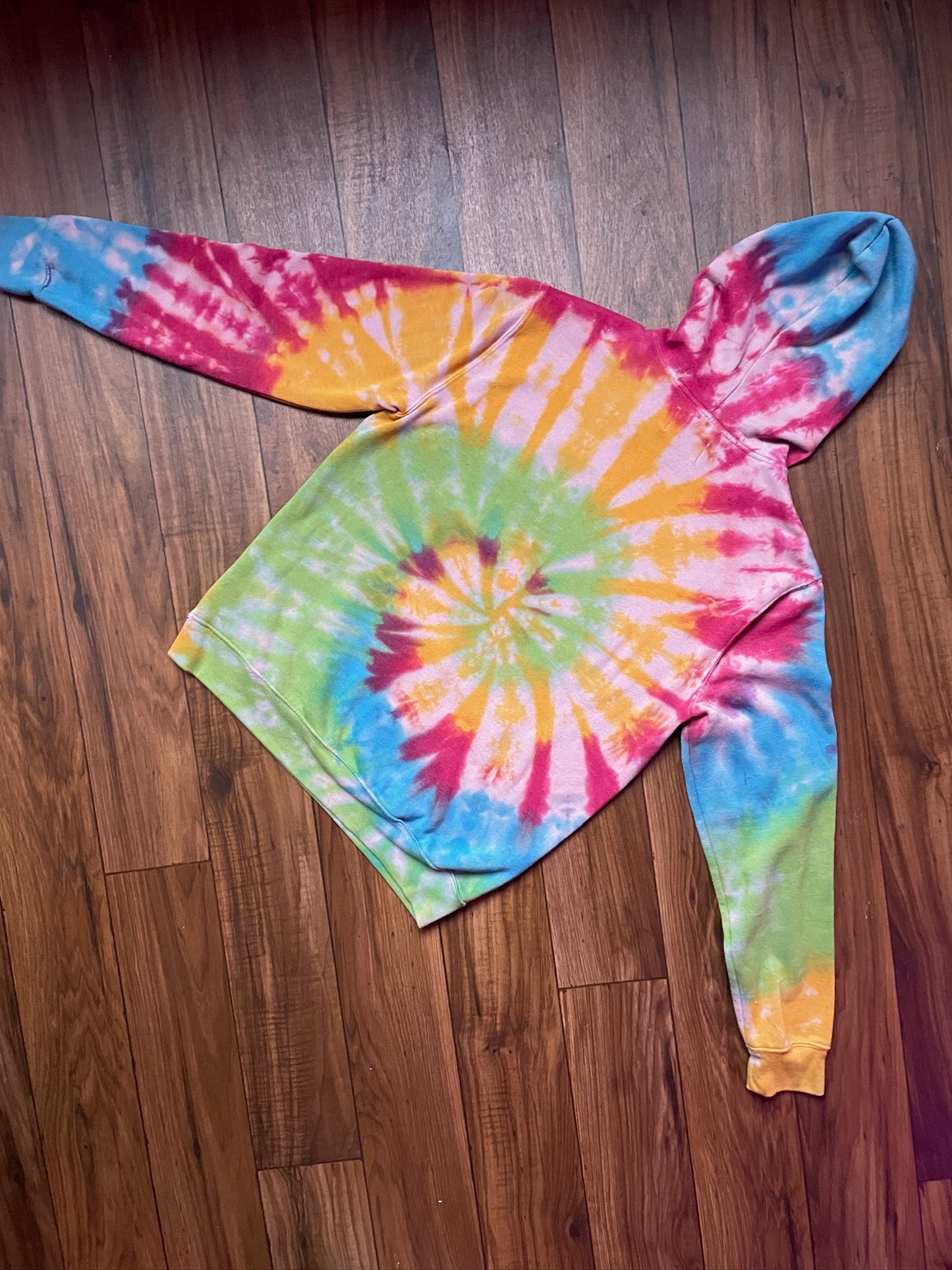 Men's Medium PlayStation Tie Dye Hoodie