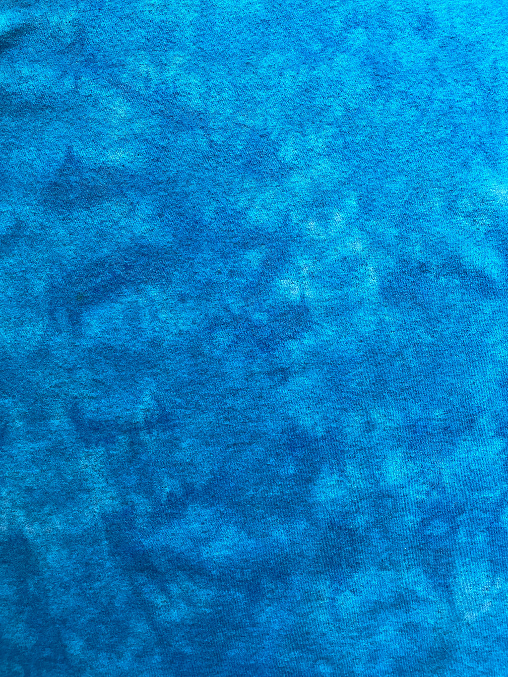 Blue Wolf Pack Short Sleeve Tie Dye T-Shirt | Men's Small