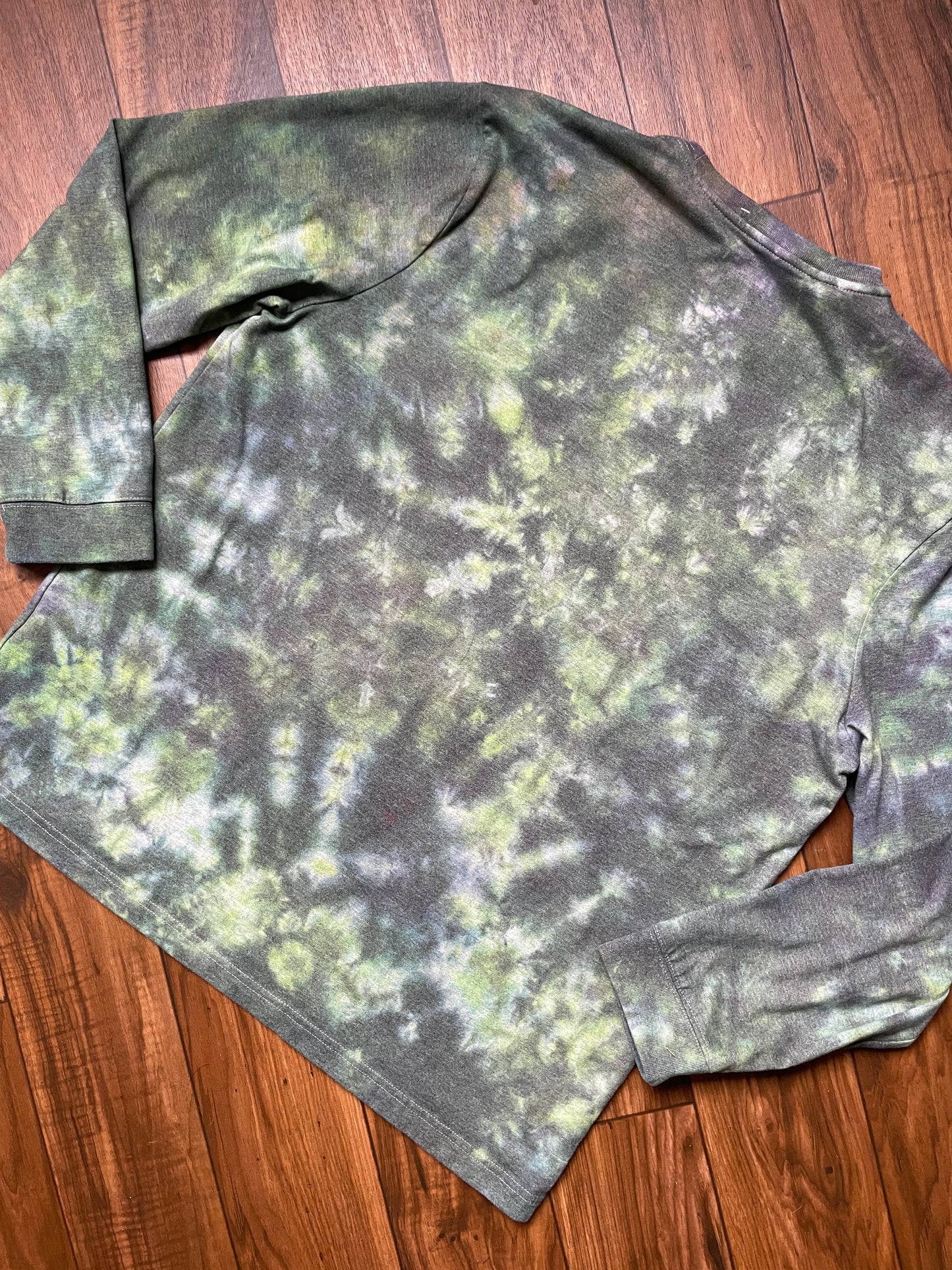 Men's XL Wrangler Ski Boot Tie Dye Long Sleeve T-Shirt