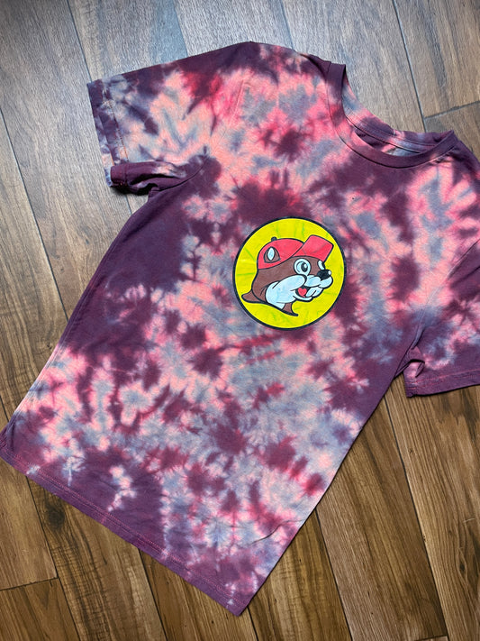 Men's Small Buc-ee's (Texas) Tie Dye Short Sleeve T-Shirt