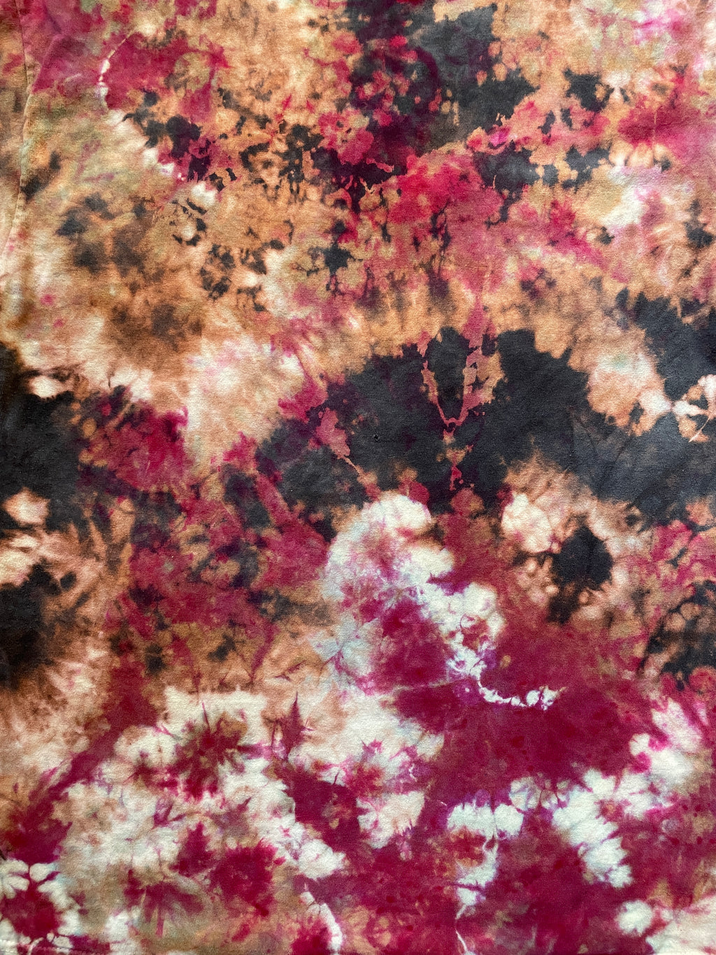 Pitbulls Will Steal Your Heart Gray and Pink Tie Dye T-Shirt | Men's Large, Short Sleeve