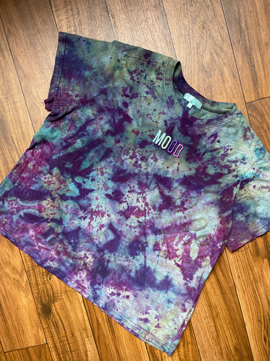 Women's XL MOOD Short Sleeve Tie Dye T-Shirt