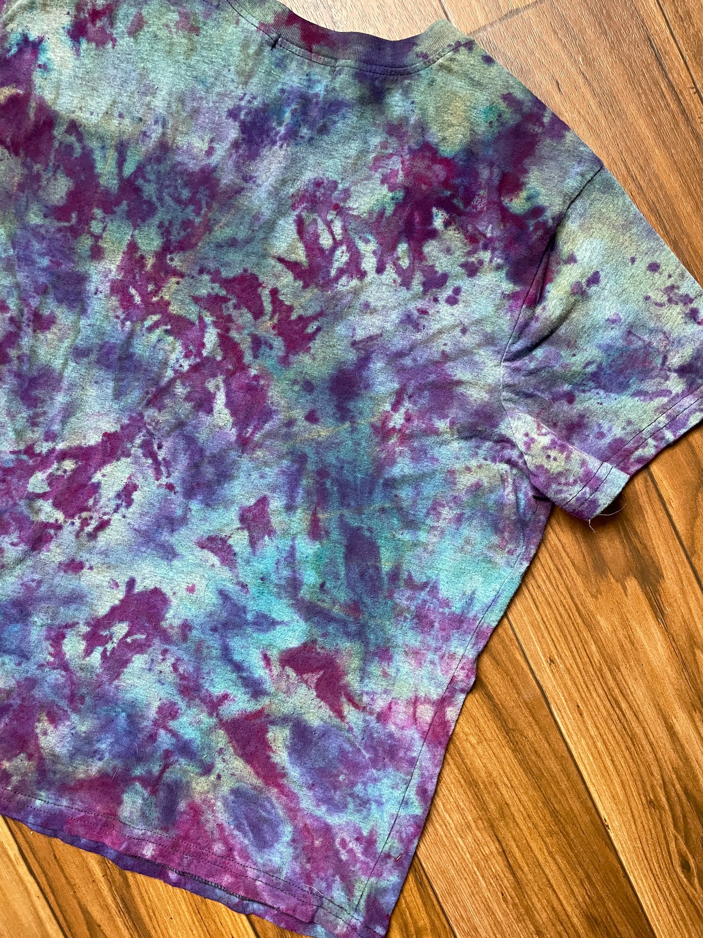 Women's XL MOOD Short Sleeve Tie Dye T-Shirt