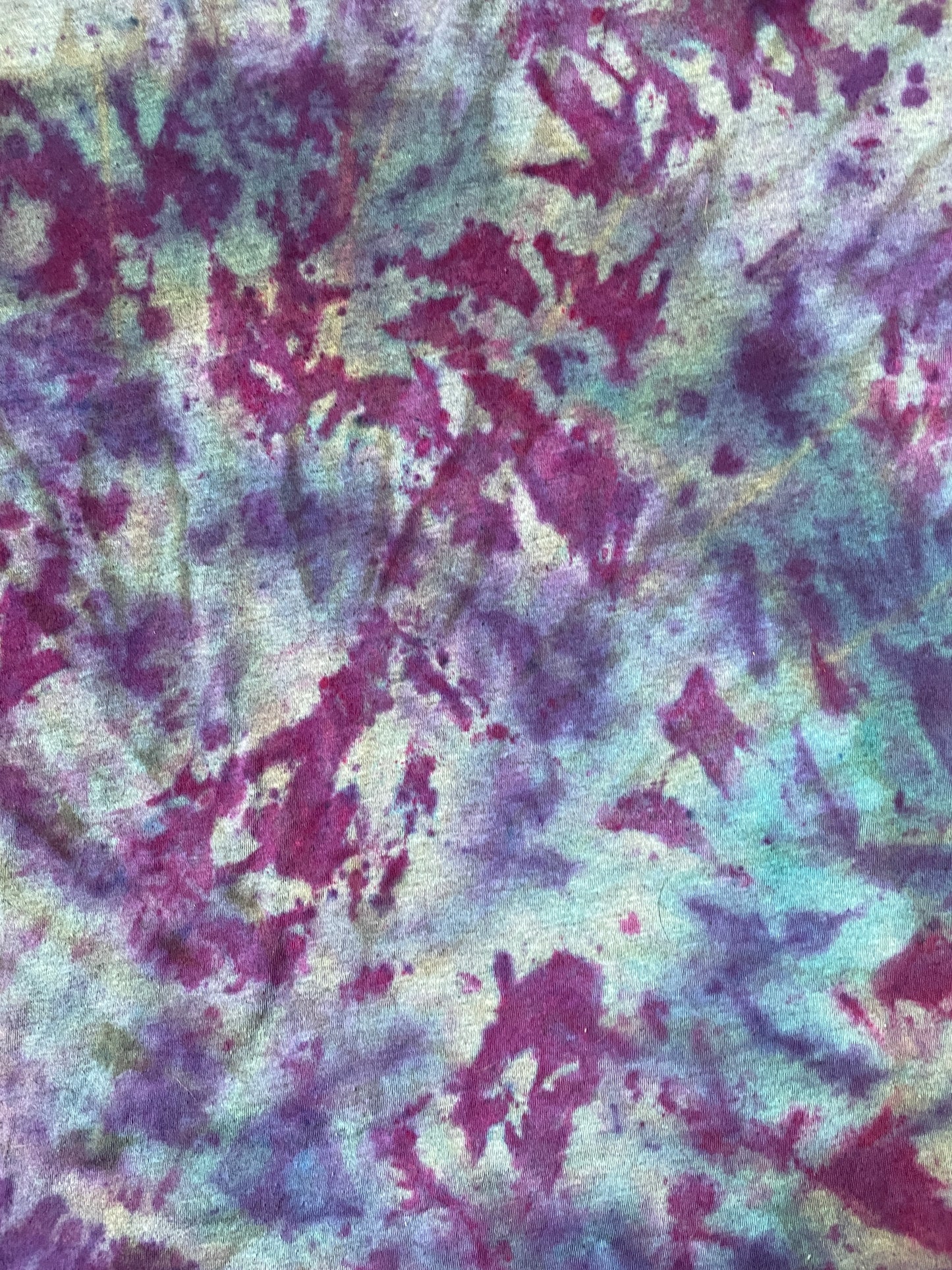 Women's XL MOOD Short Sleeve Tie Dye T-Shirt