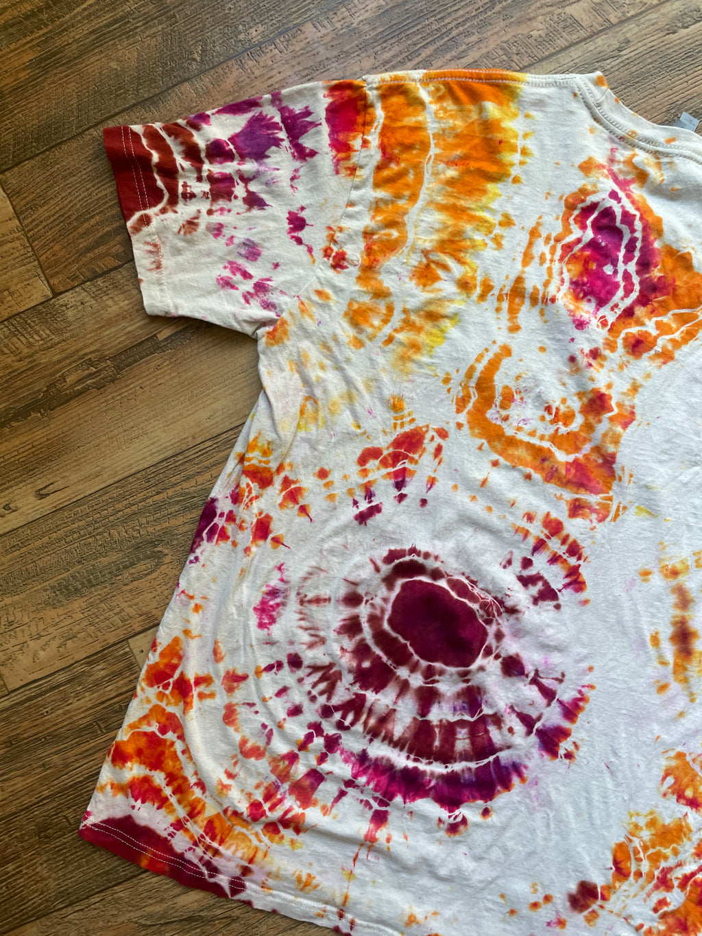 Music City Sunset Geode Tie Dye T-Shirt | Men's XL, Short Sleeve