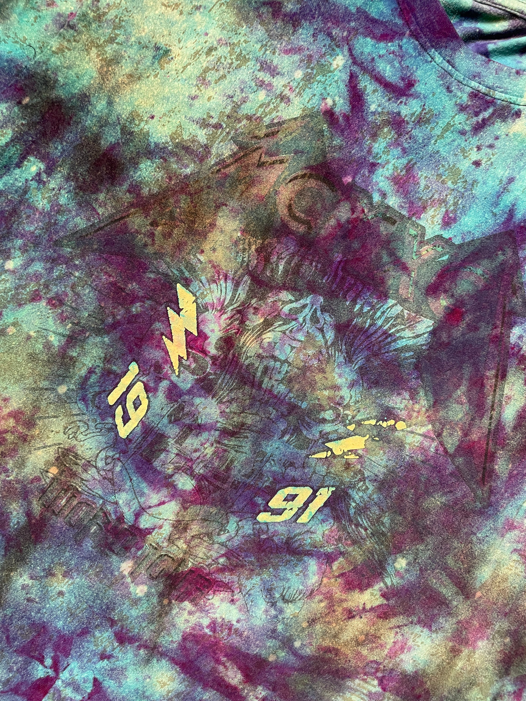 Men's 5XL MCMX Tie Dye Short Sleeve T-Shirt