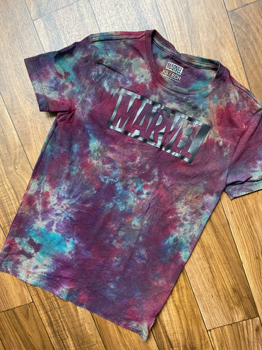 Men's XS / Youth XL Marvel Tie Dye Short Sleeve T-Shirt