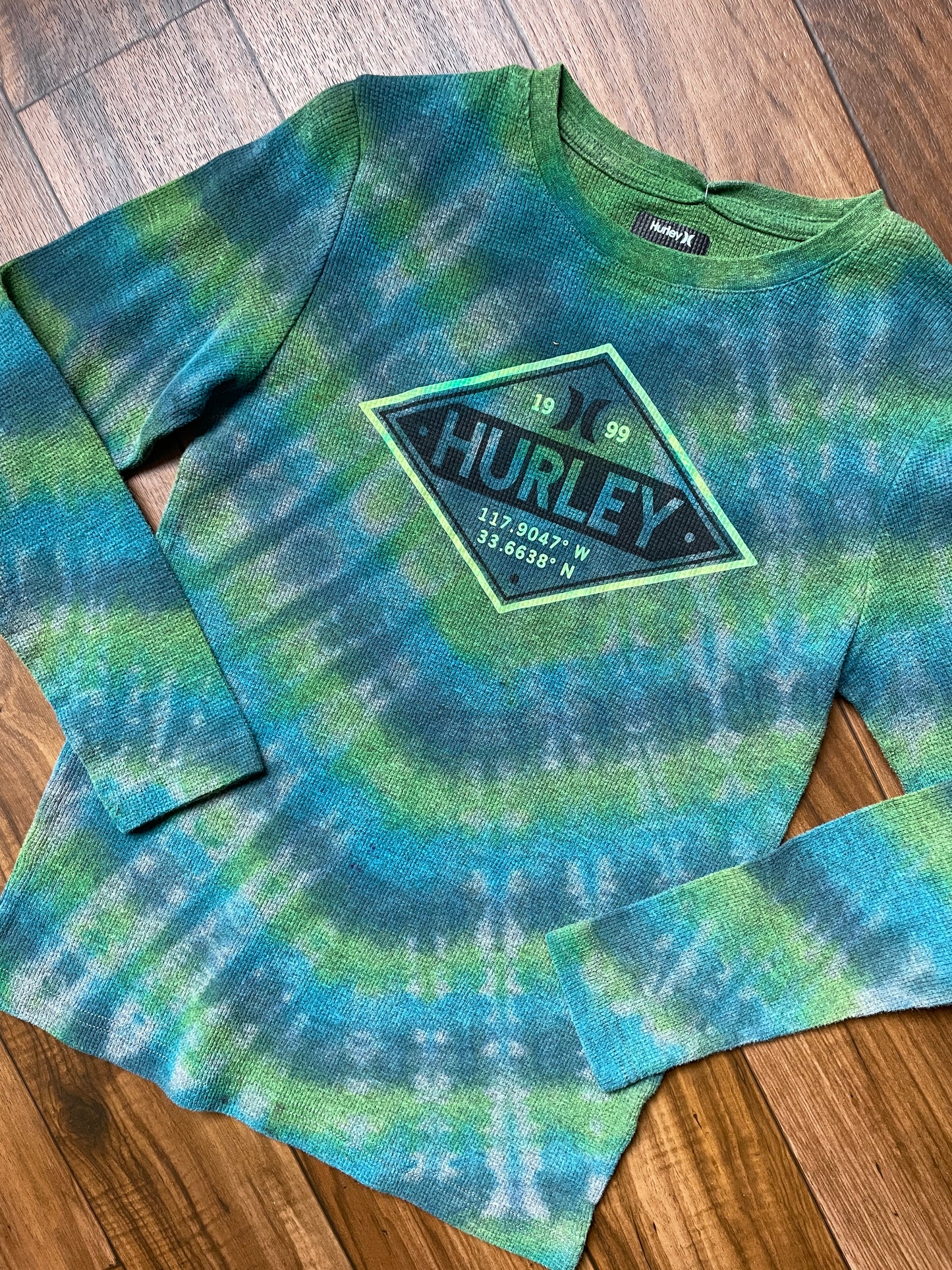 Youth XL Hurley Tie Dye Long Sleeve T-Shirt