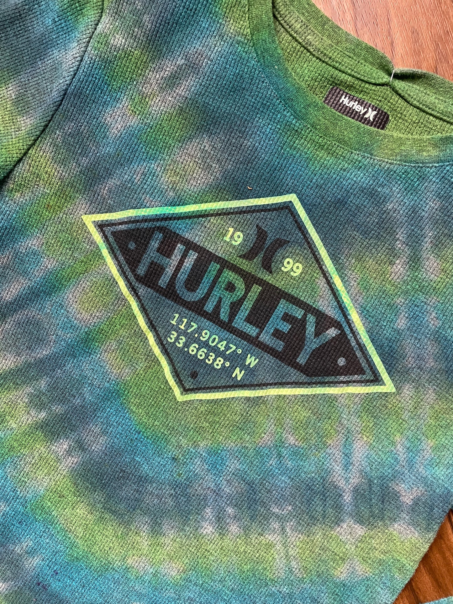 Youth XL Hurley Tie Dye Long Sleeve T-Shirt