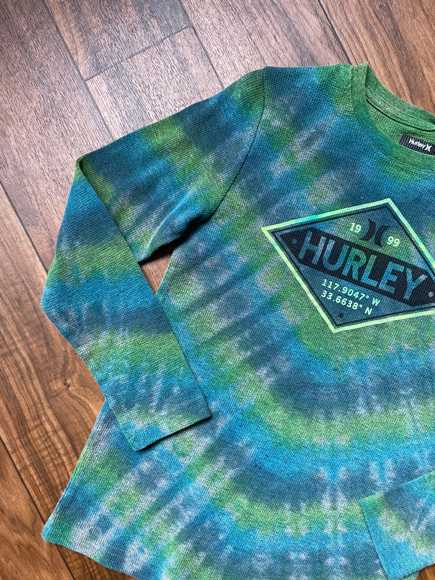 Youth XL Hurley Tie Dye Long Sleeve T-Shirt