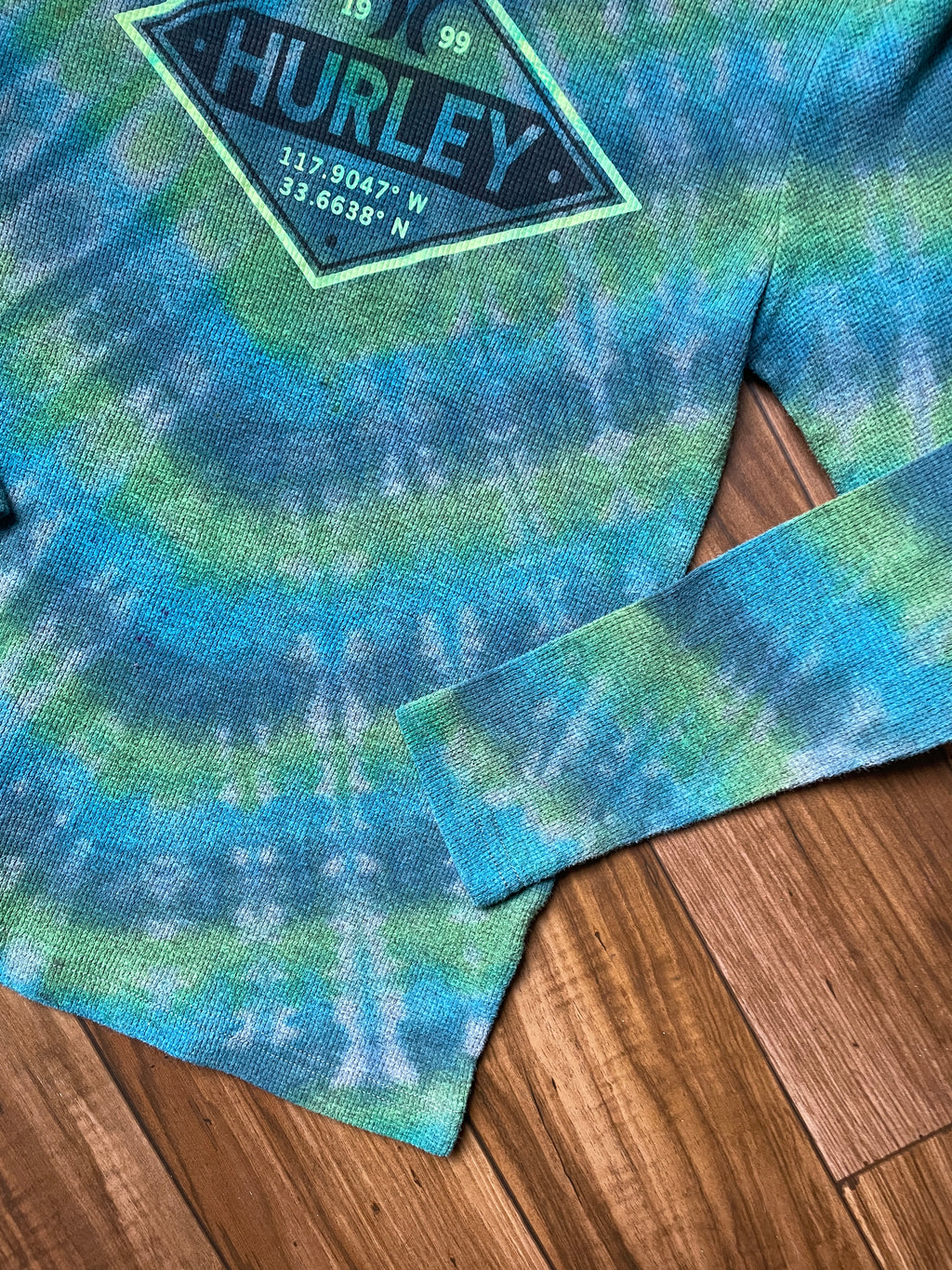 Youth XL Hurley Tie Dye Long Sleeve T-Shirt