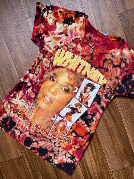 Youth 2XL Whitney Houston Tie Dye Short Sleeve T-Shirt