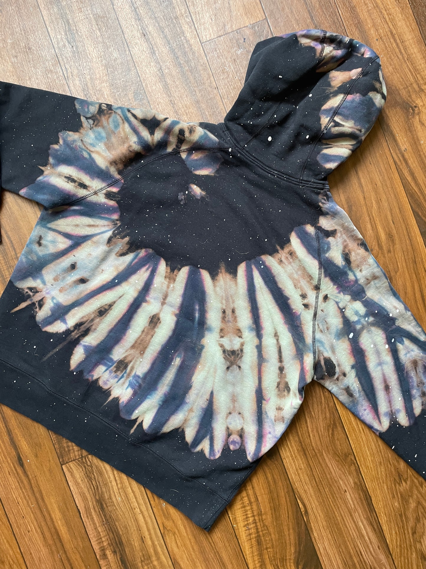 Men's XL Nike Galaxy Spiral Reverse Tie Dye Hoodie