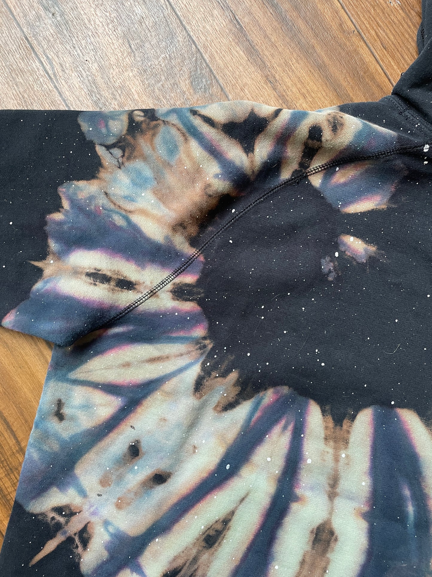 Men's XL Nike Galaxy Spiral Reverse Tie Dye Hoodie