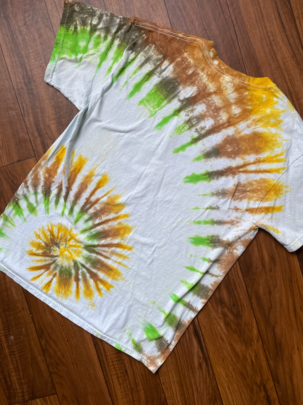 Men's Large Puppies We Be Jammin' Tie Dye Short Sleeve T-Shirt