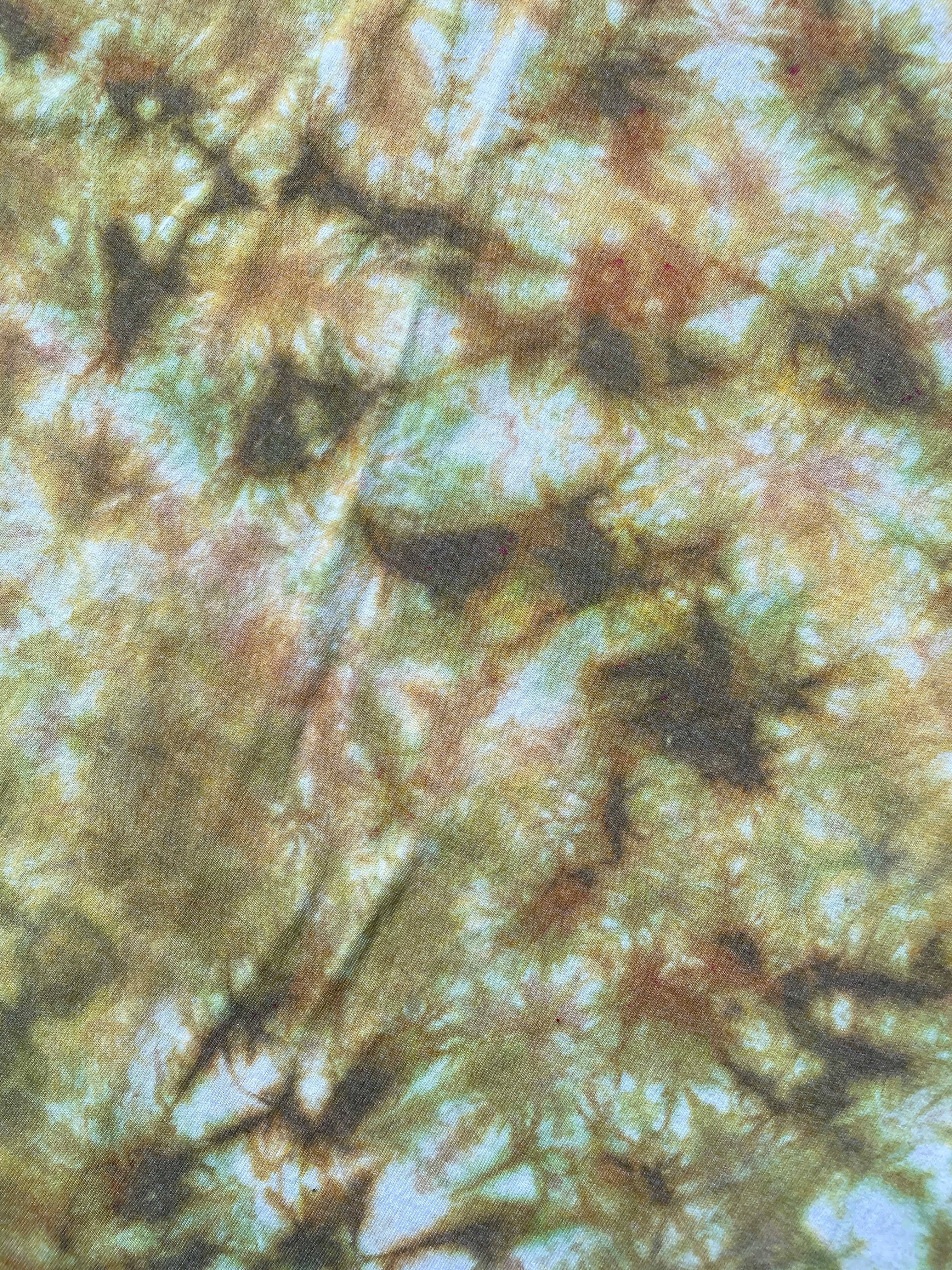 Men's XL Camo Deer Tie Dye Short Sleeve T-Shirt