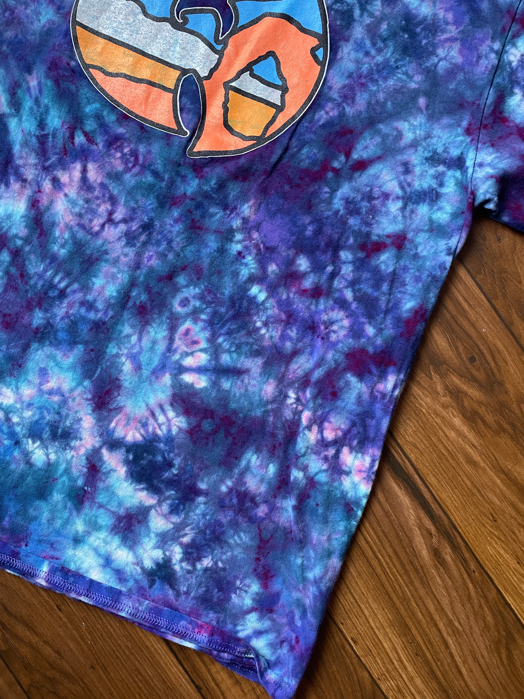 Men's XL WUTAH Delicate Arch Tie Dye Short Sleeve T-Shirt