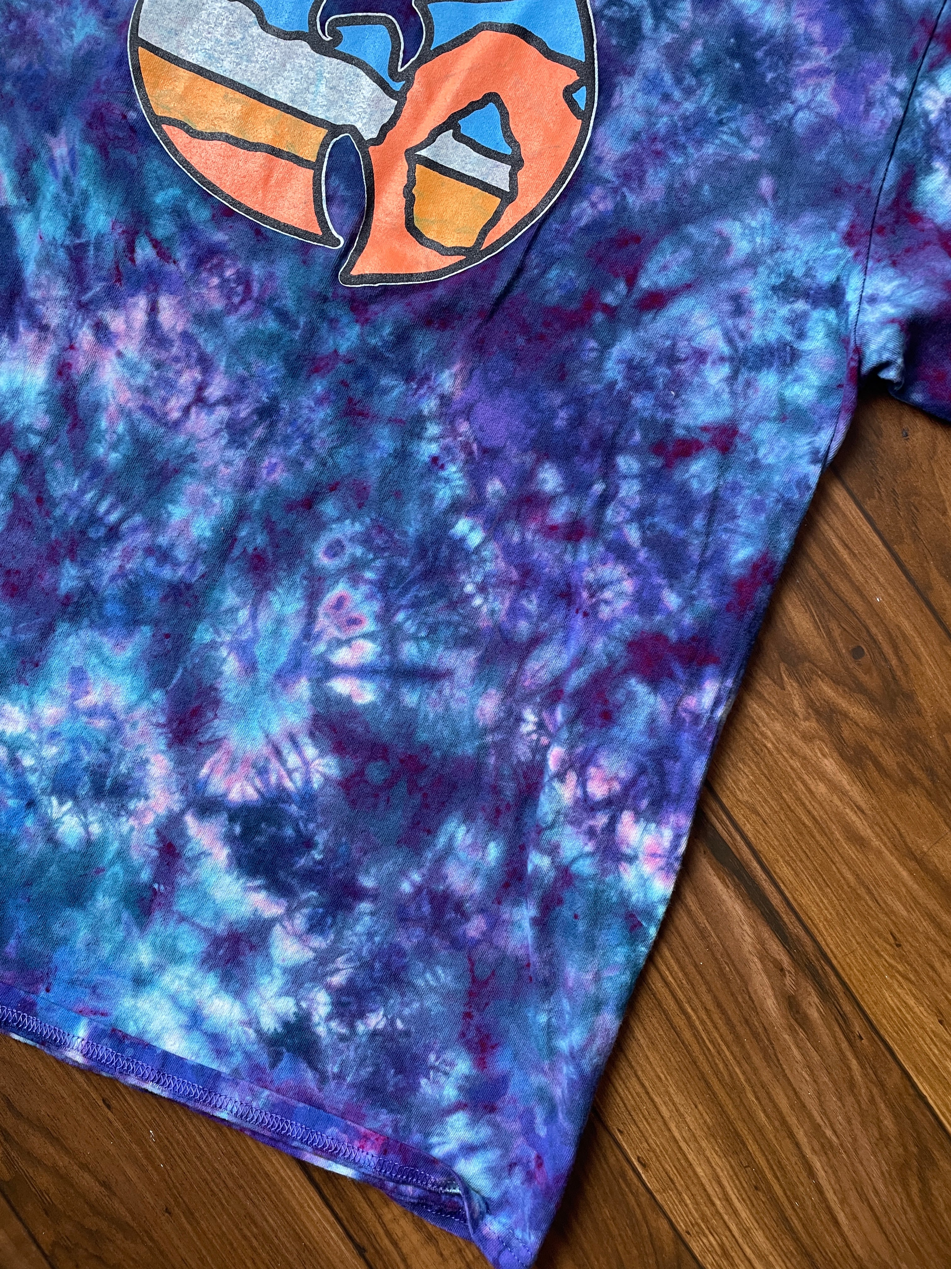 Men's XL WUTAH Delicate Arch Tie Dye Short Sleeve T-Shirt