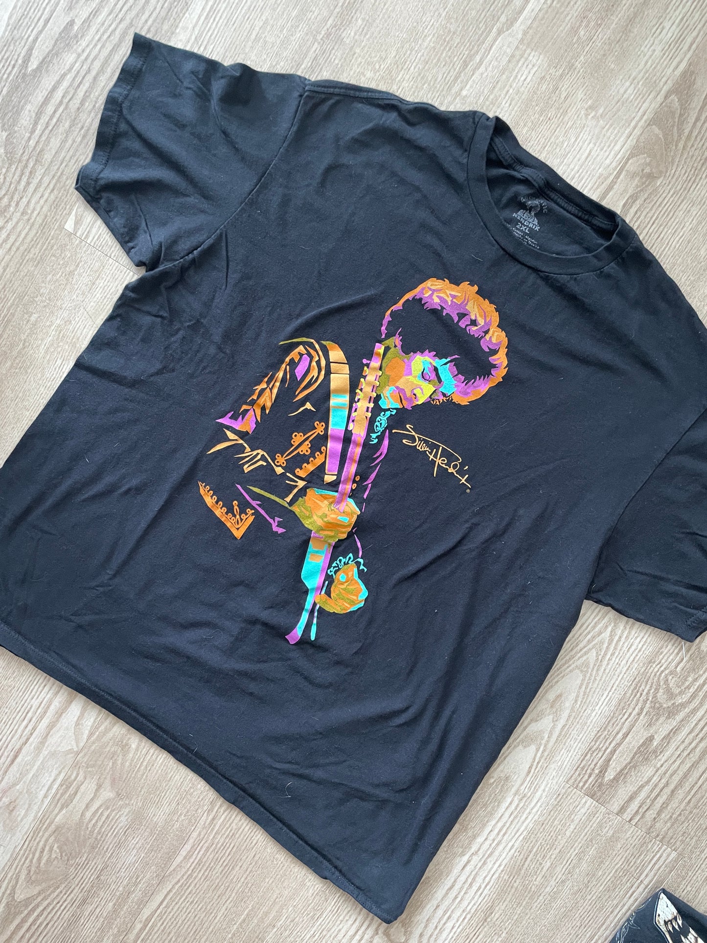 2XL Men's Jimi Hendrix Short Sleeve T-Shirt | READY TO TIE DYE