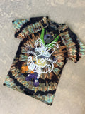 Small Men’s Actual Garbage Dragonball-Z Reverse Tie Dye T-Shirt