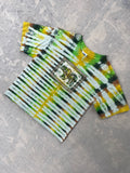 Men's Small Vintage Seattle Bear Handmade Tie Dye Short Sleeve Crop Top