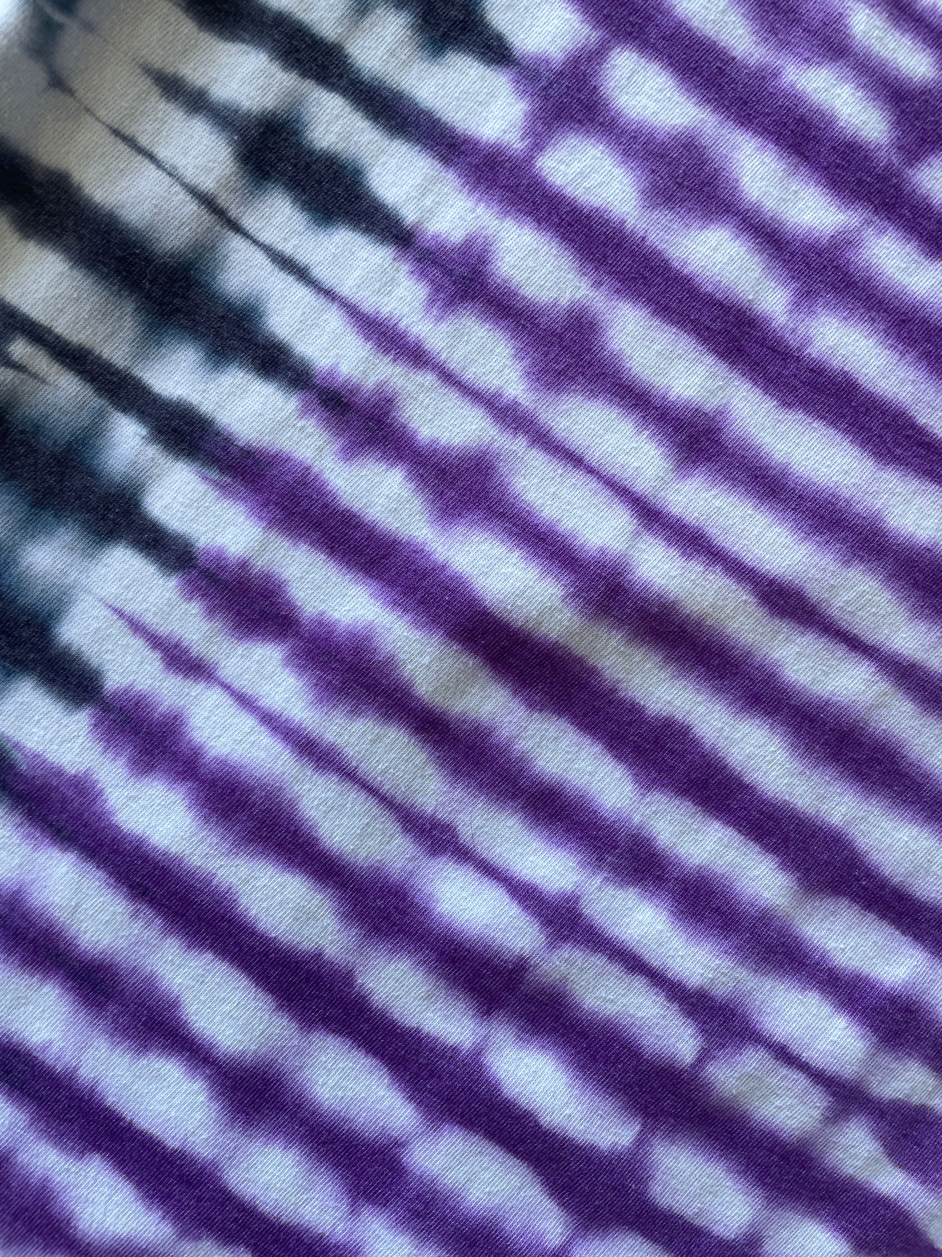 2XL Men’s Non-Binary Pride Flag-Inspired Handmade Tie Dye T-Shirt | One-Of-a-Kind White, Yellow, Purple, and Black Short Sleeve