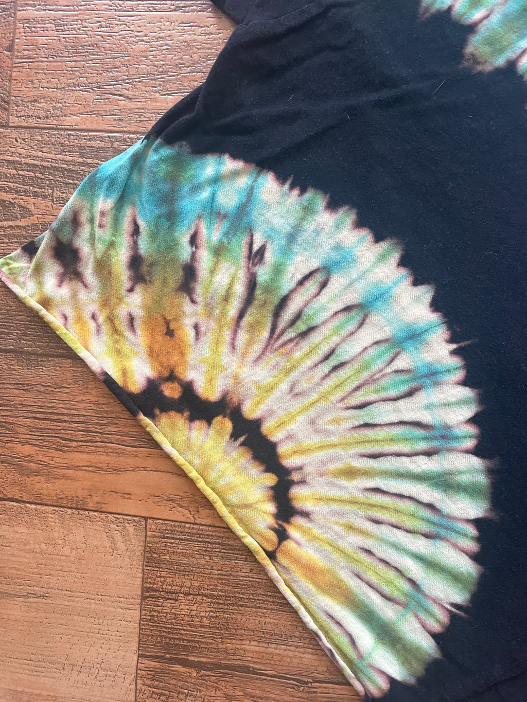 I Only Believe in Science Nacho Libre Handmade Tie Dye Crop Top (Men's Medium)